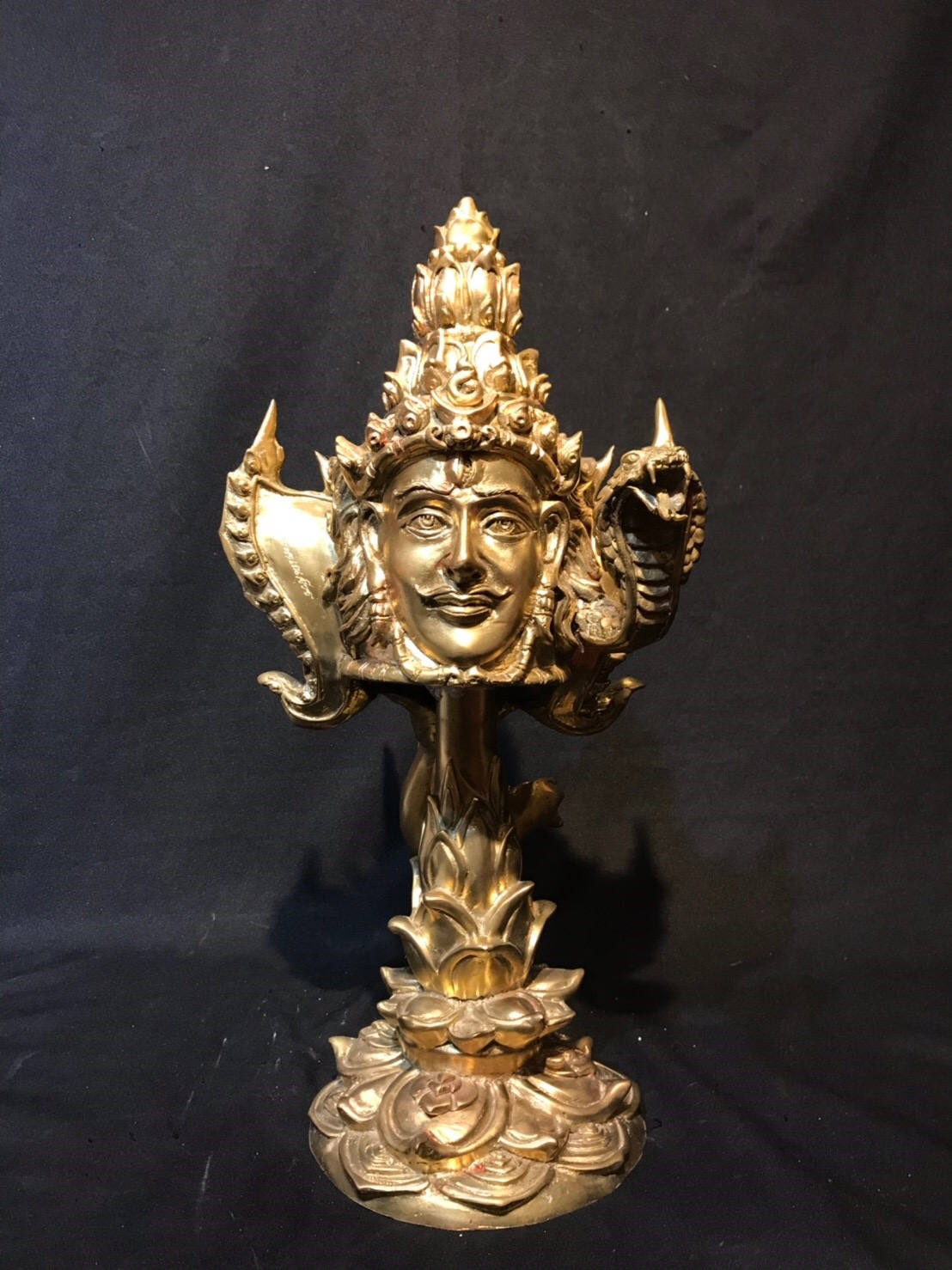 เศียรพระพิฆเนศ รุ่นมหาศิวะคเณศ (ด้านหลังพระพักตร์พระศิวะ)