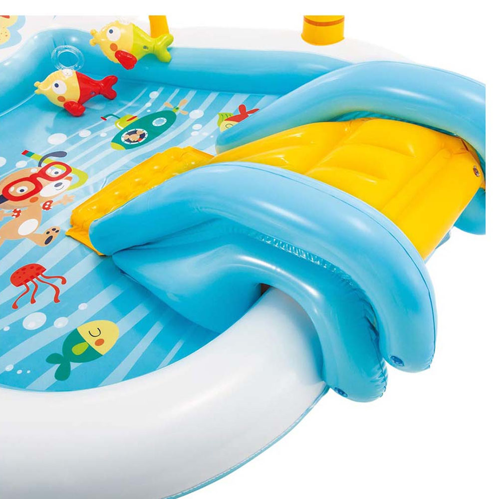 Intex Fishing Water Play Centre Pool สระสไลเดอร์ ฟิชชิ่ง ฟัน By Float Me Summer