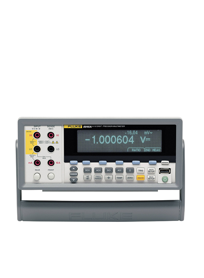 FLUKE 8846A ดิจิตอลมัลติมิเตอร์ความละเอียดสูง 6.5 Digit Precision Multimeter
