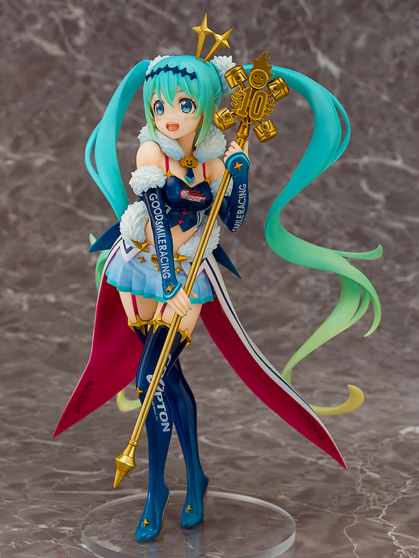ปิดออเดอร์ (Pre-Order) (Pre-Order) Hatsune Miku Racing 2018 - 1/7 (Aquamarine, Good Smile Company)