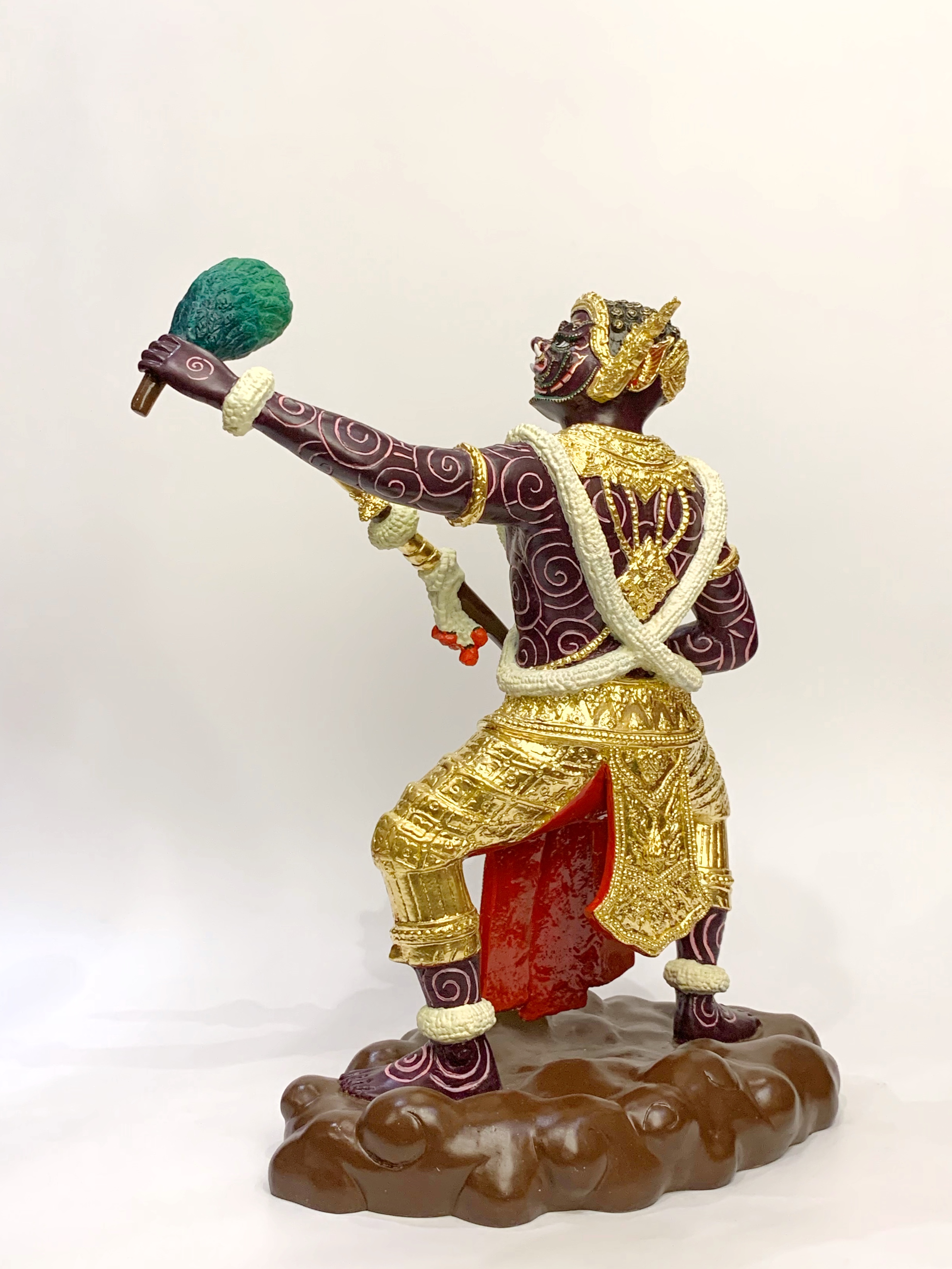 พระพิราพ ปางร่ายรำ หน้าตัก 12 นิ้ว (หล่อองค์แรก / องค์ต้นแบบ)