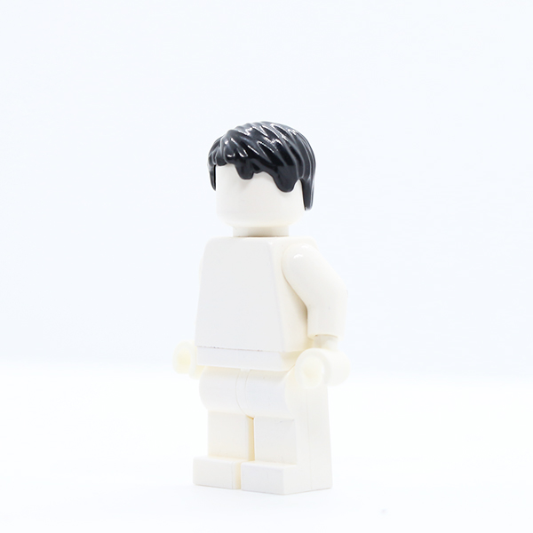 Short Tousled with Side Part
