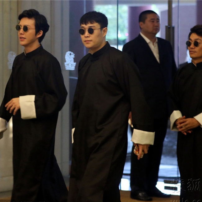 ชุดจีนย้อนยุค ร่วมสมัย ผู้ชาย แนวเจ้าพ่อเซี่ยงไฮ้