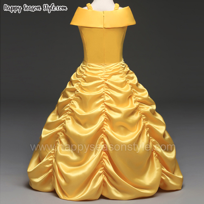 ชุดแฟนซีเด็ก ชุดเจ้าหญิงเบลล์เด็ก จาก บิวตี้แอนด์เดอะบีส beauty and the beast