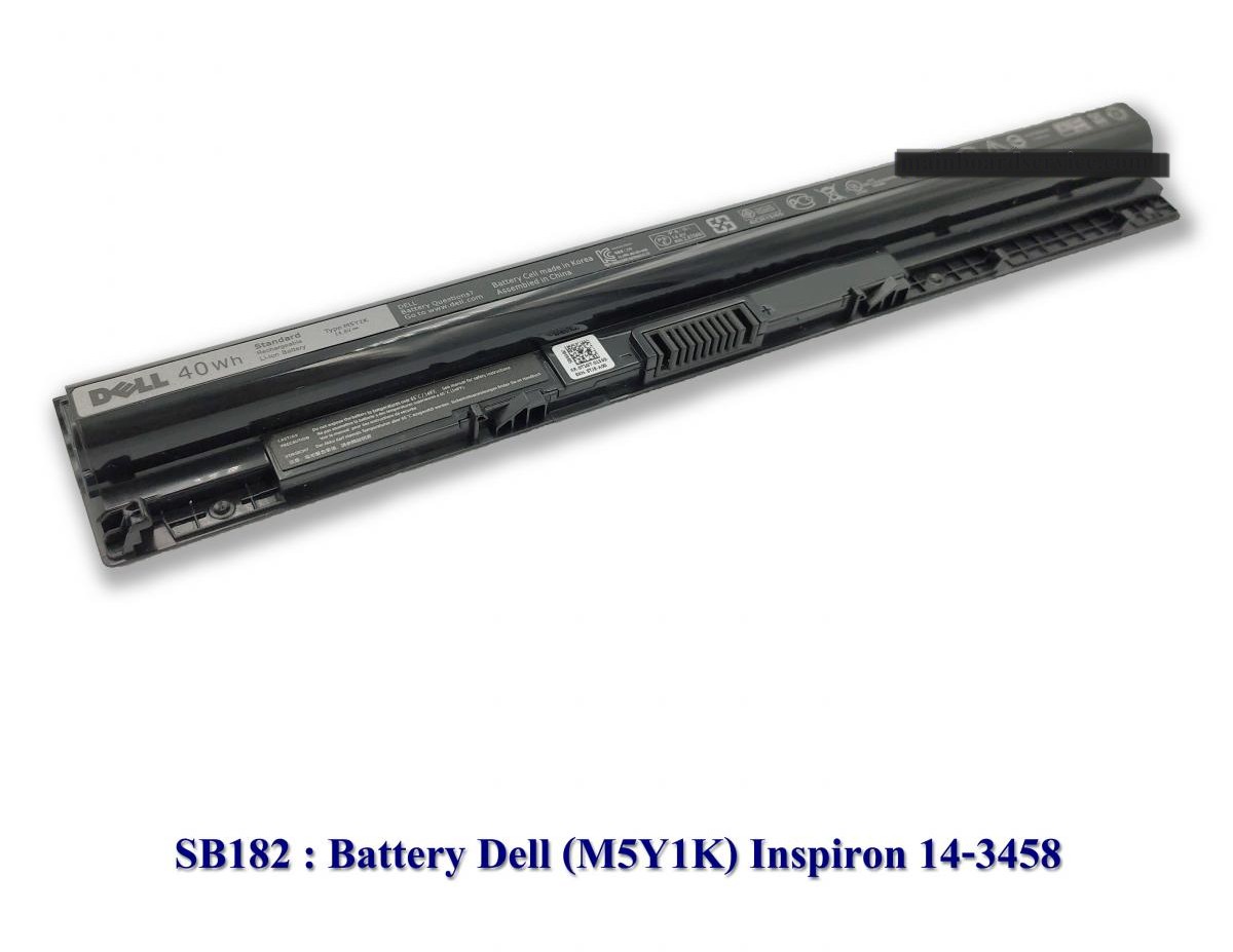 SB0182 - BatteryDell(ORG)(M5Y1K)14-3458,15-3558,3451,3458,3552,5459,5755,5458,5558,P51F,P51F001,14-3467,P63F002,3576,14-3000,3470,P64G,15-3567,15-3565,