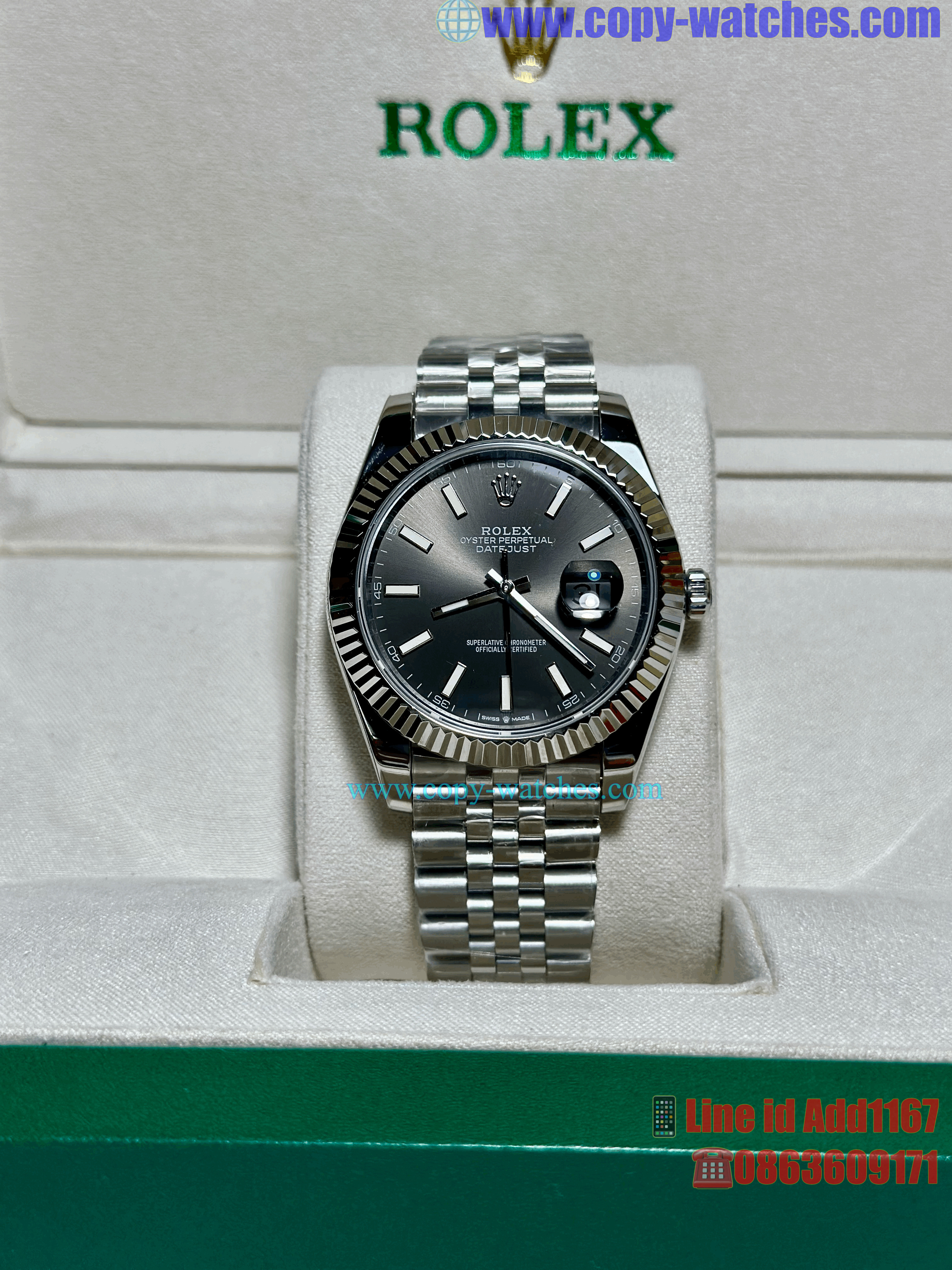 Rolex Datejust 41mm Ref#126334 (Swiss EW)