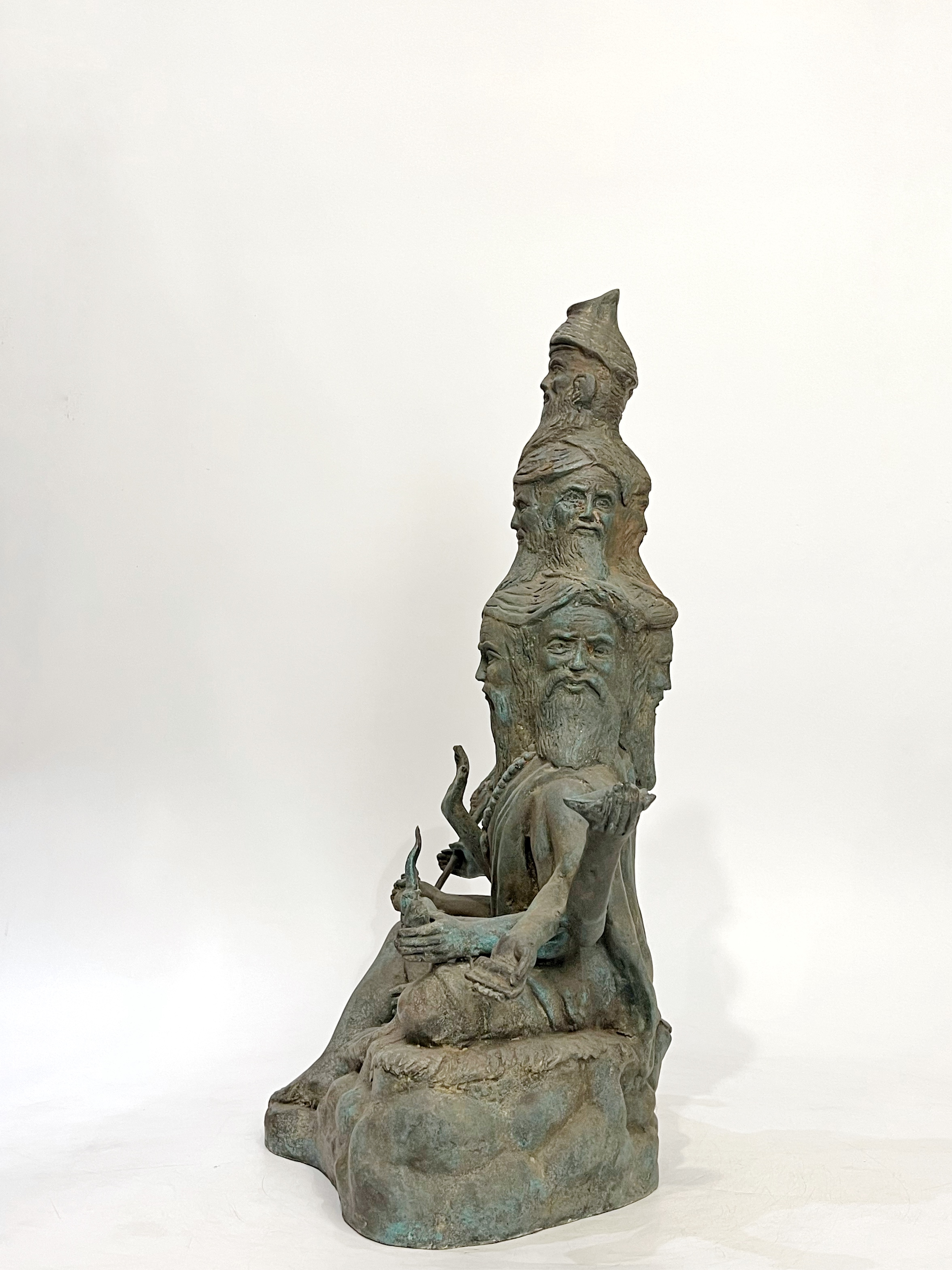 มหาบรมครูพ่อปู่ฤาษี 9 หน้า ปางประทานพร หน้าตัก 9 นิ้ว