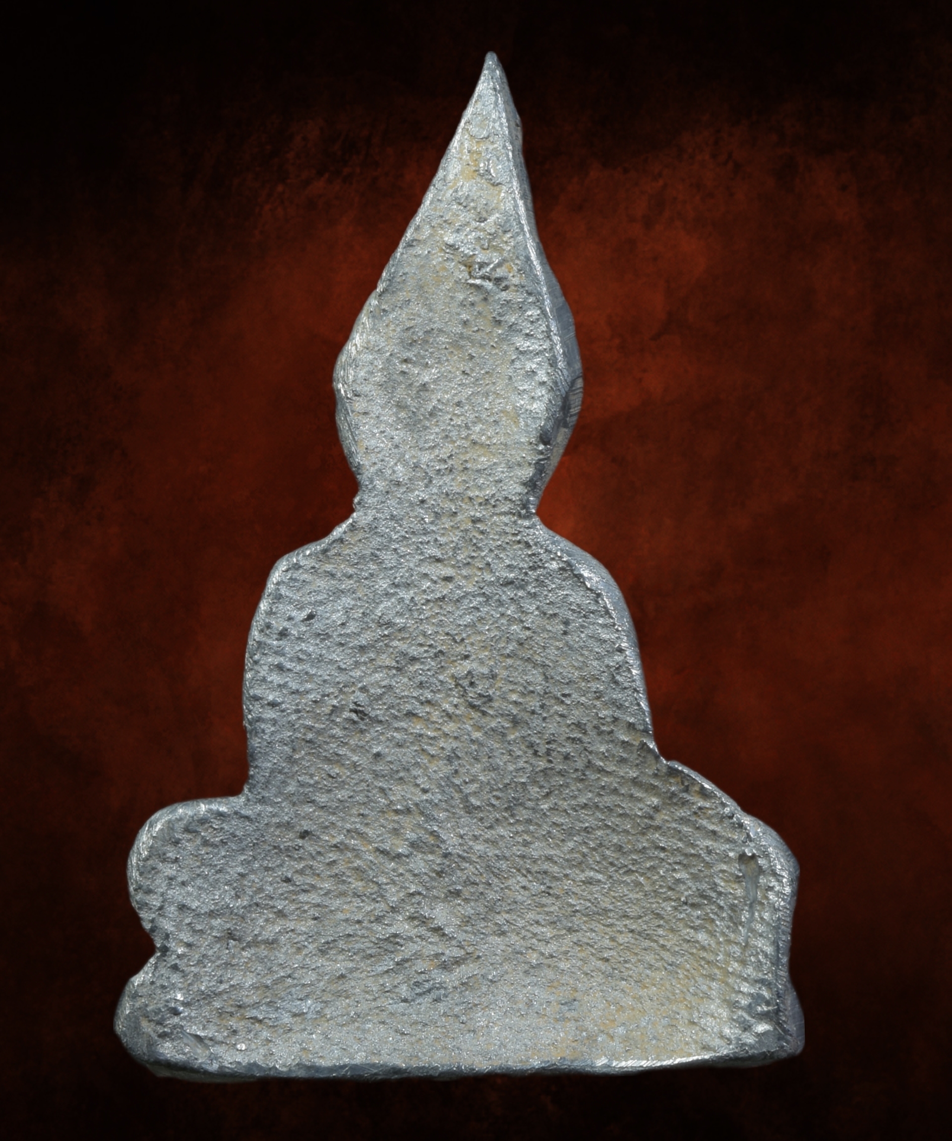 พระท่ากระดาน เนื้อชินเงินผิวปรอท