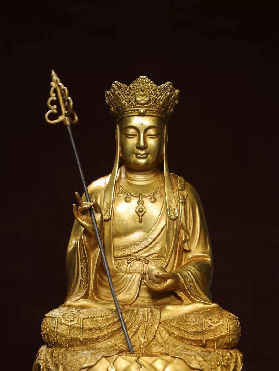 Pre-Order : ตี่จั๊งอ้วง พระกษิติครรภ์โพธิสัตว์ สูง 40 cm