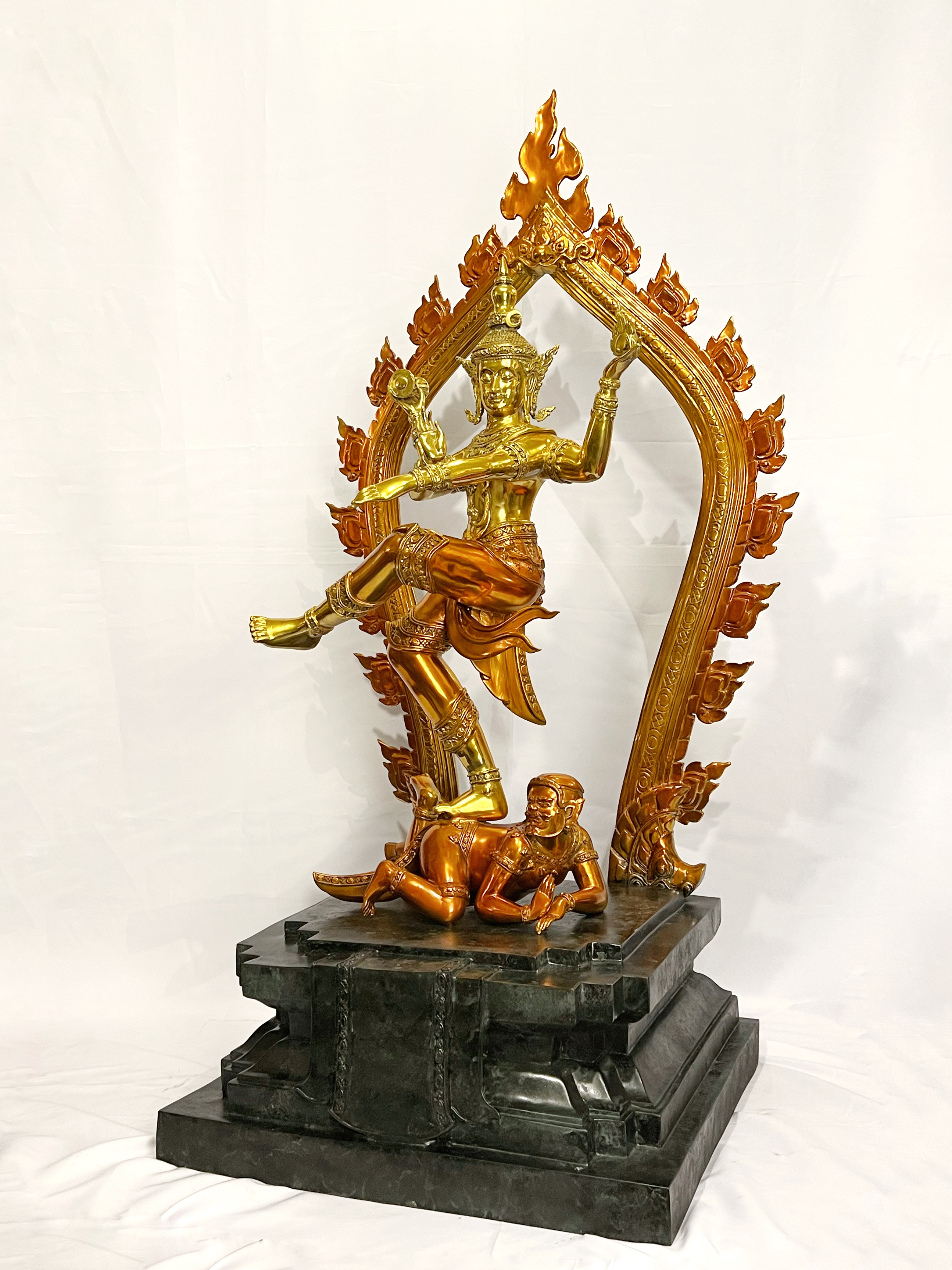 พระศิวะมหาเทพ ปางนาฏราชปราบมาร สูง 49 นิ้ว