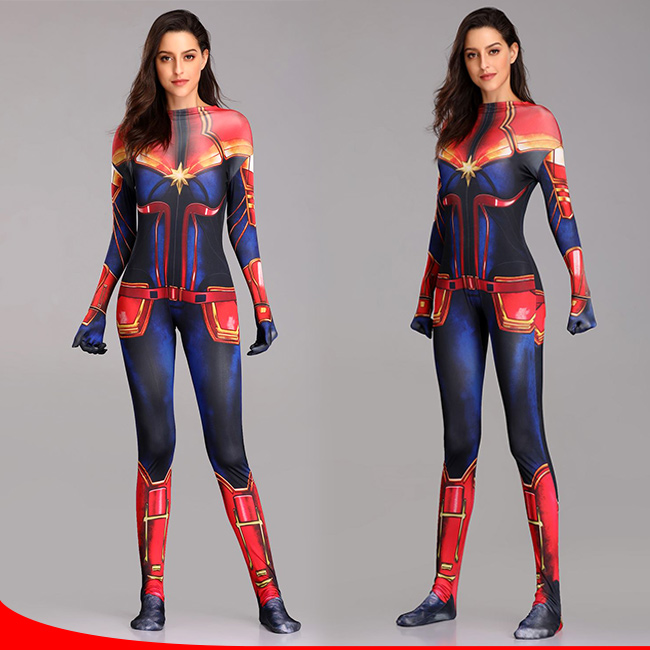 ชุดกัปตันมาร์เวล แบบสกรีน มีให้เลือก 3 แบบ