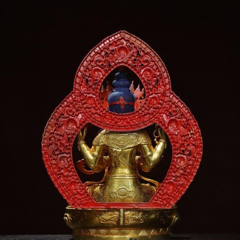 Pre-Order : พระอวโลกเตศวร พระโพธิสัตว์กวนอิม เจ้าแม่กวนอิม สูง 33 cm