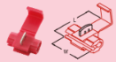 ตลับหนีบสาย,QUICK SPLICE CONNECTORS