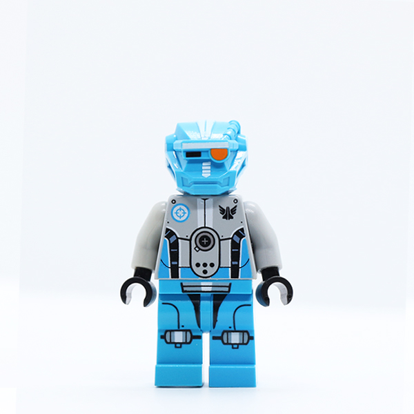 Dark Azure Robot Sidekick