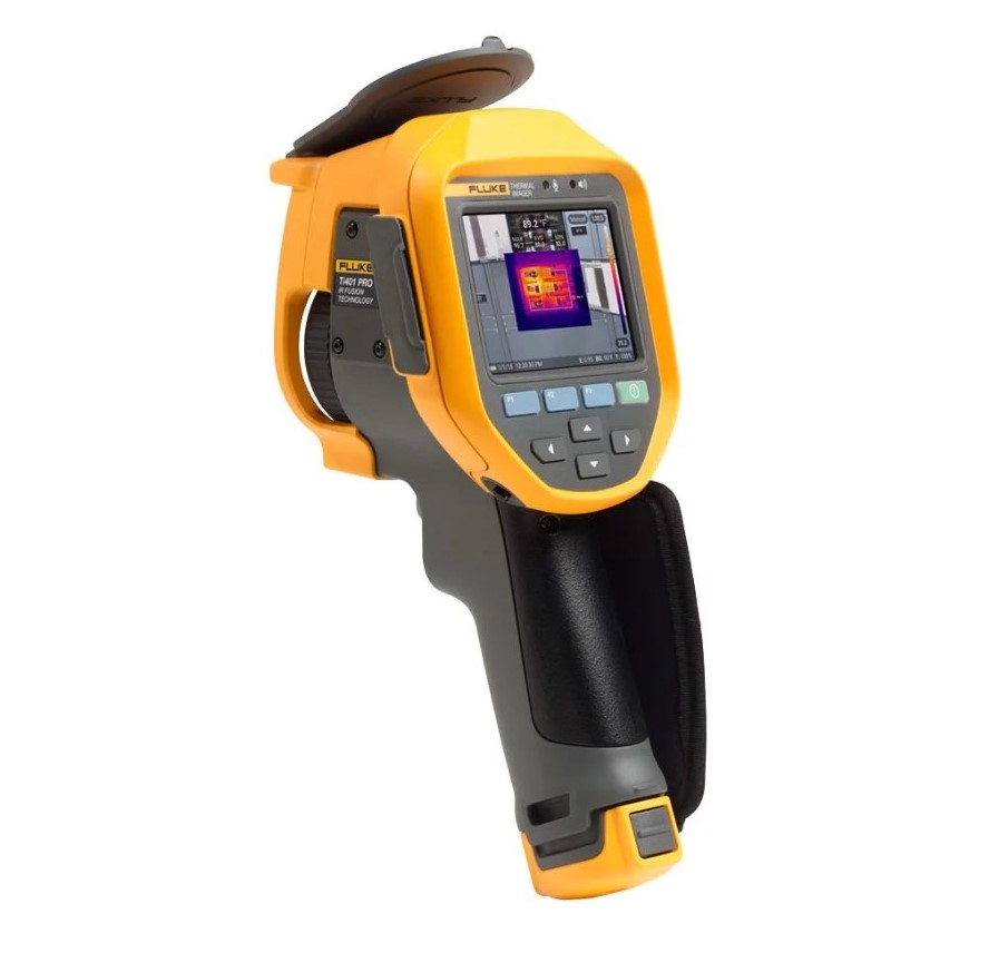 FLUKE Ti401 PRO กล้องถ่ายภาพความร้อน 640x480 พิกเซล ย่านอุณหภูมิ -20°C to 650°C