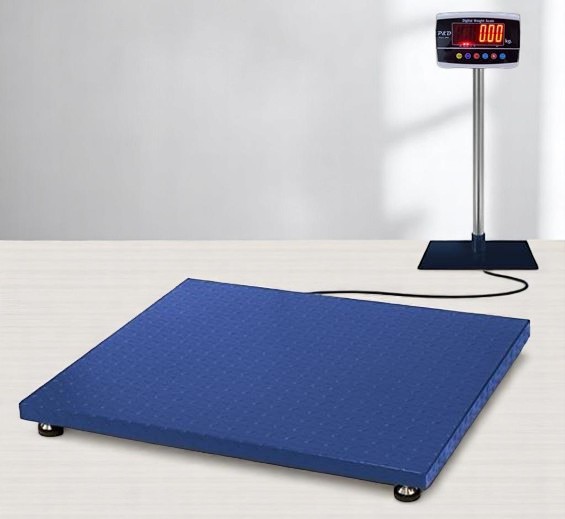 เครื่องชั่งดิจิตอล 2000 kg. ค่าละเอียด 500 g. แท่นชั่ง 120x120 cm.