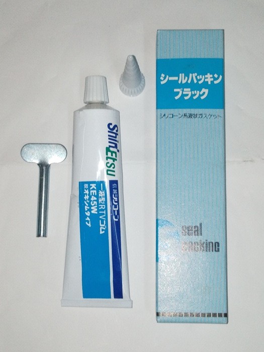 กาวทาประเก็น กาวโตโยต้า Shin etsu สีขาว 100g แท้ ญี่ปุ่น