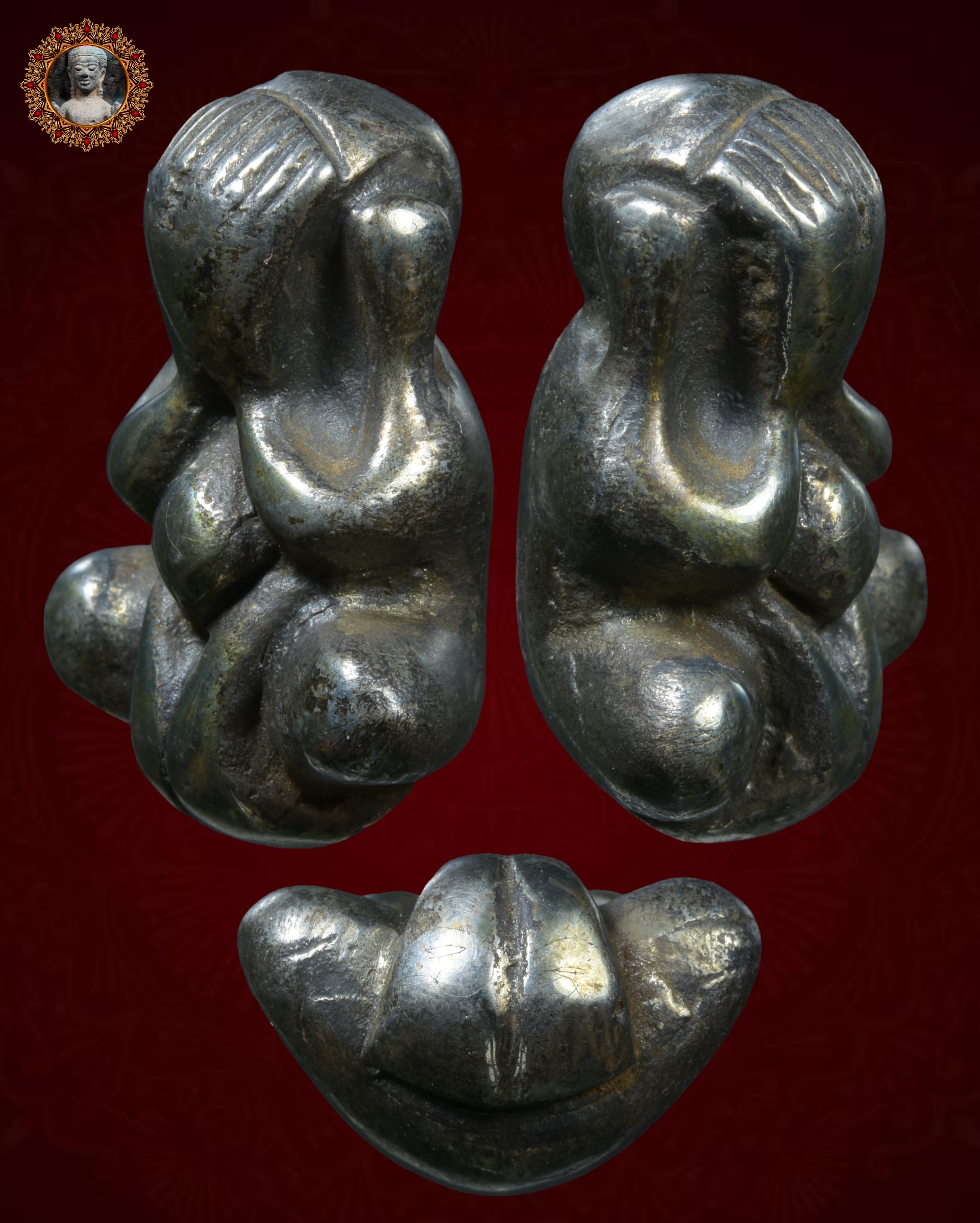 พระปิดตาสี่กร เนื้อเมฆสิทธิ์