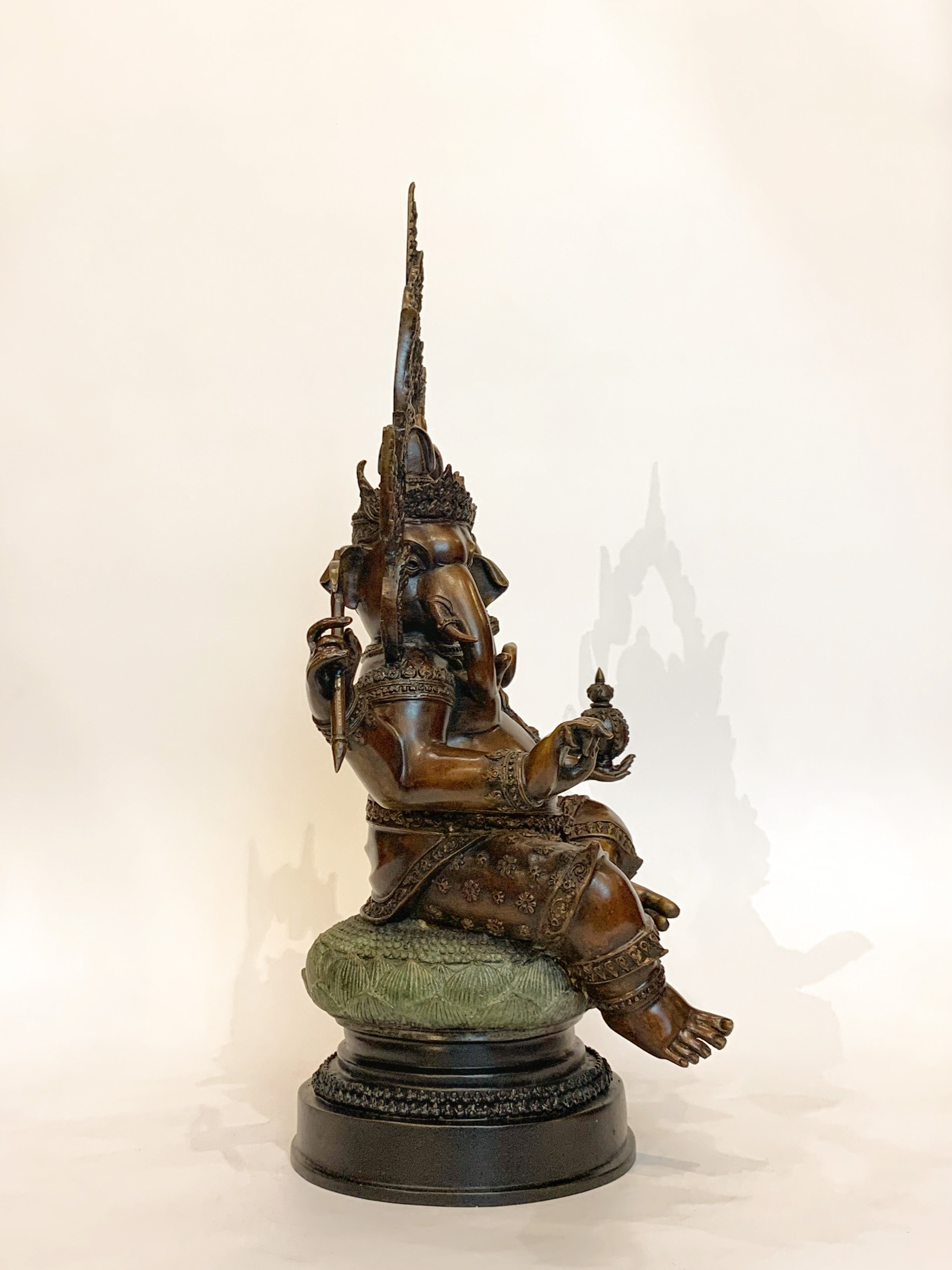 พระพิฆเนศ ปางทวิมุข หน้าตัก 9 นิ้ว