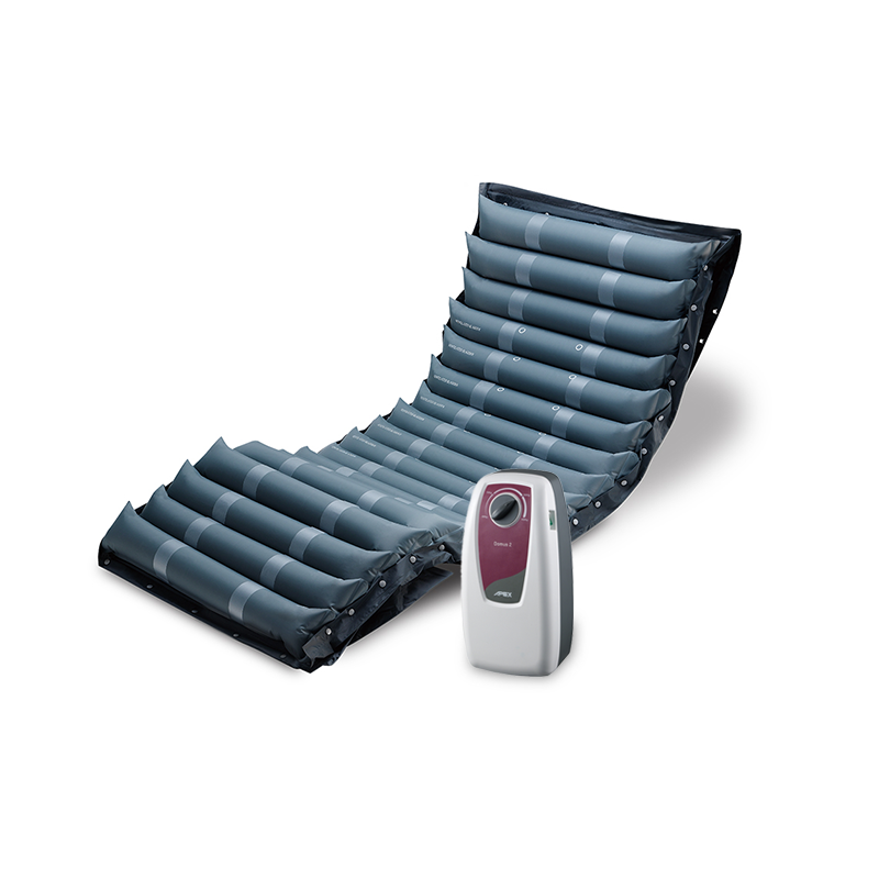 ที่นอนลมป้องกันแผลกดทับแบบลอน DOMUS 2 (โดมุส 2) มีเทคโนโลยี LOW AIR LOSS ช่วยการถ่ายเทความร้อน ช่วยลดและกระจากแรงกดทับได้ดี + แถมผ้าคลุมกันของเหลว ของแท้ จากศูนย์ไทย (รุ่นยอดนิยม)