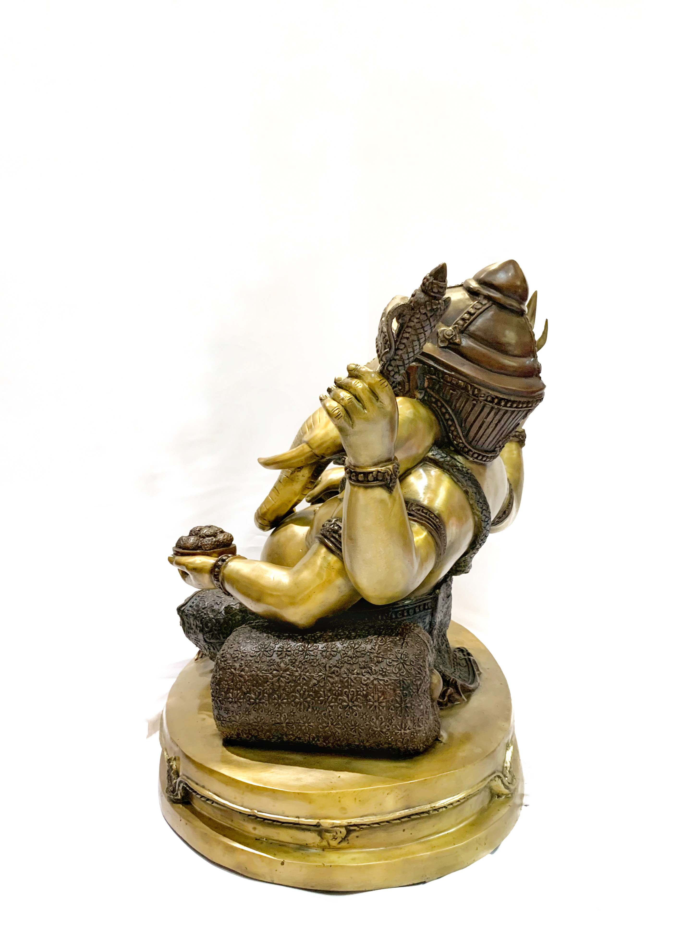 พระพิฆเนศ ปางเสวยสุข หน้าตัก 18 นิ้ว