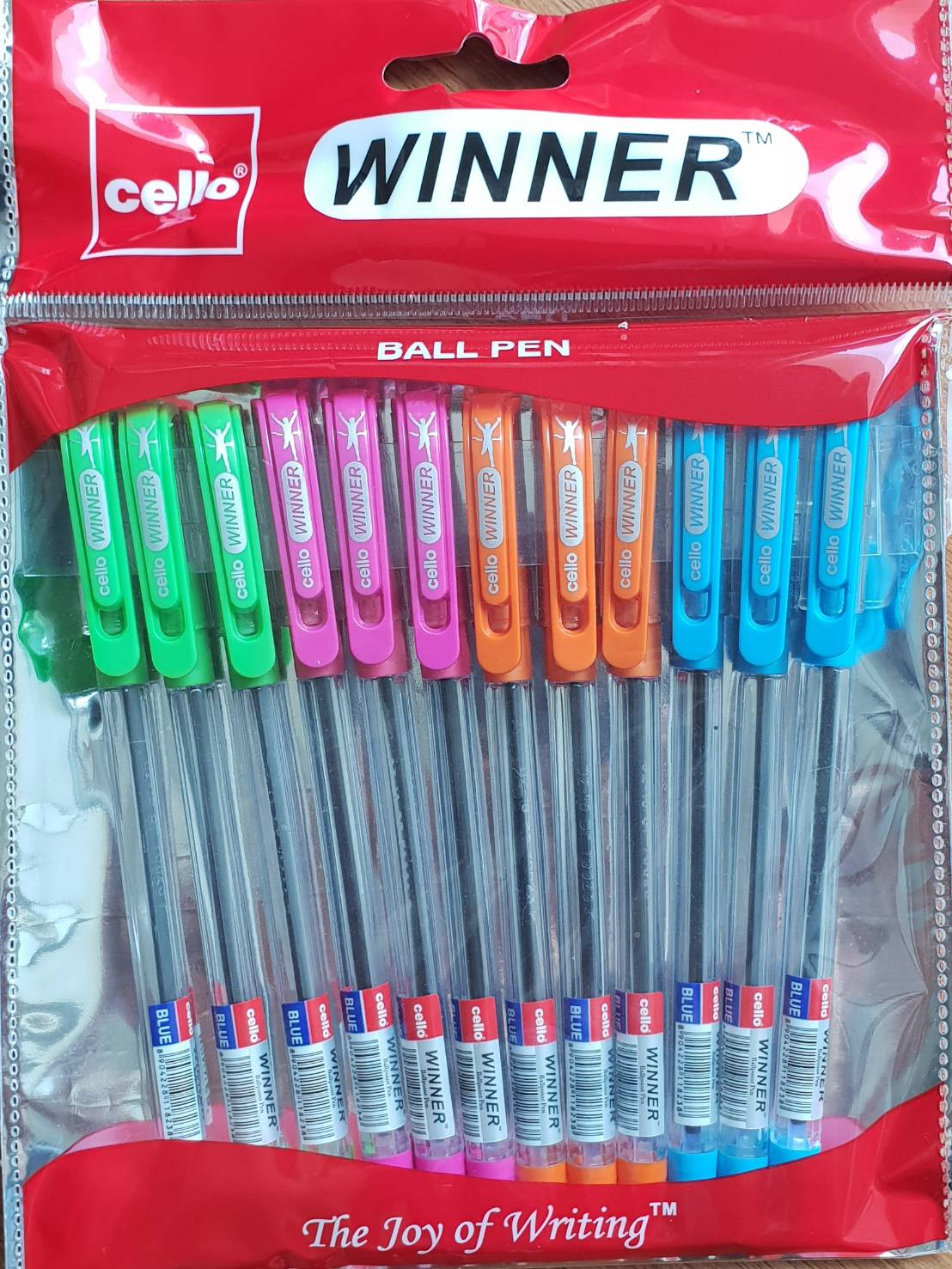 ปากกาลูกลื่น Cello รุ่น Winner (แพ็ค12ด้าม)