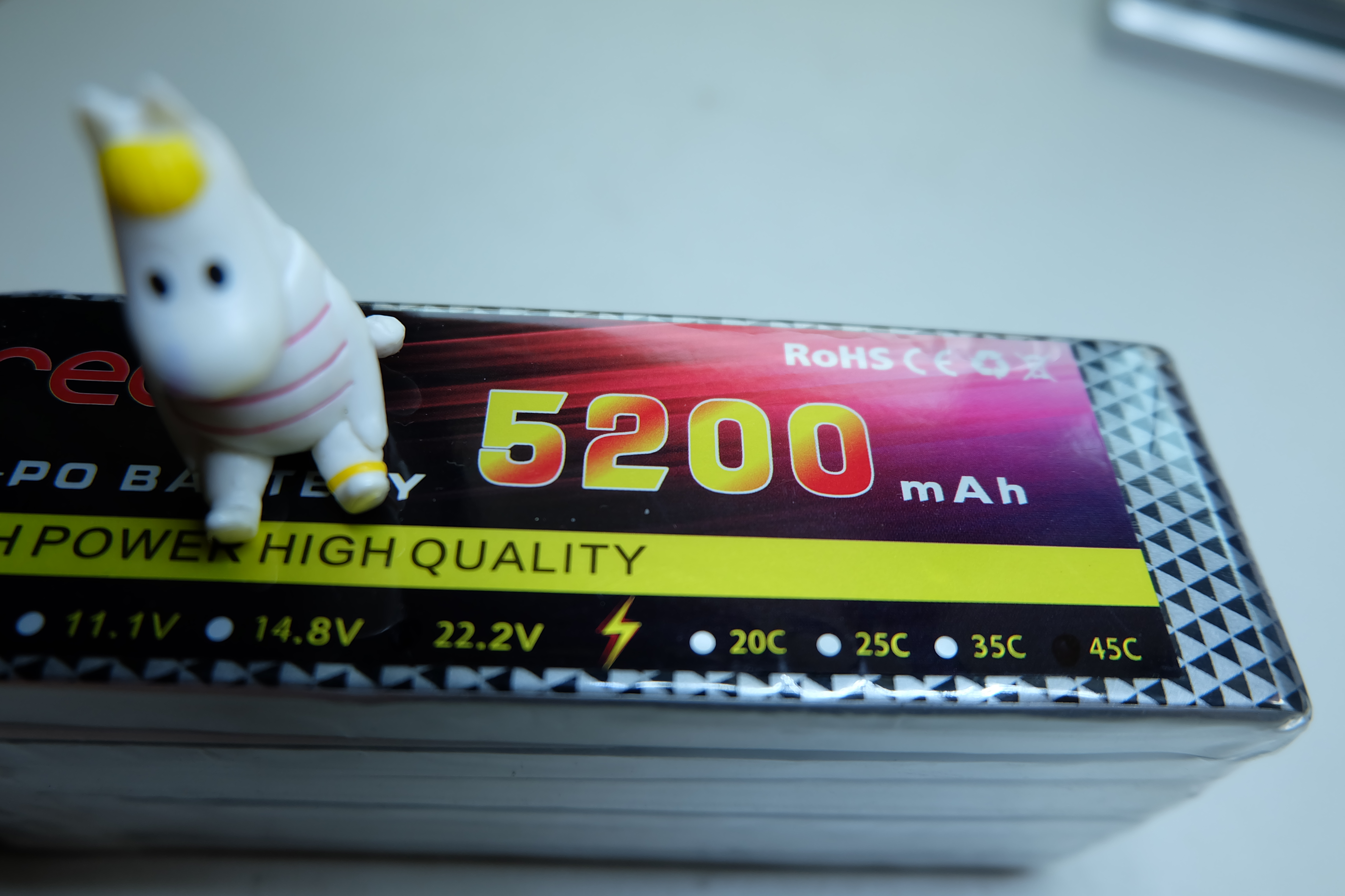 Lipo RED 6S 5200 45C