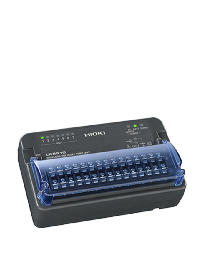 HIOKI LR8510 กล่องต่อเซ็นเซอร์แบบไร้สาย (Wireless Voltage/Temp Unit)