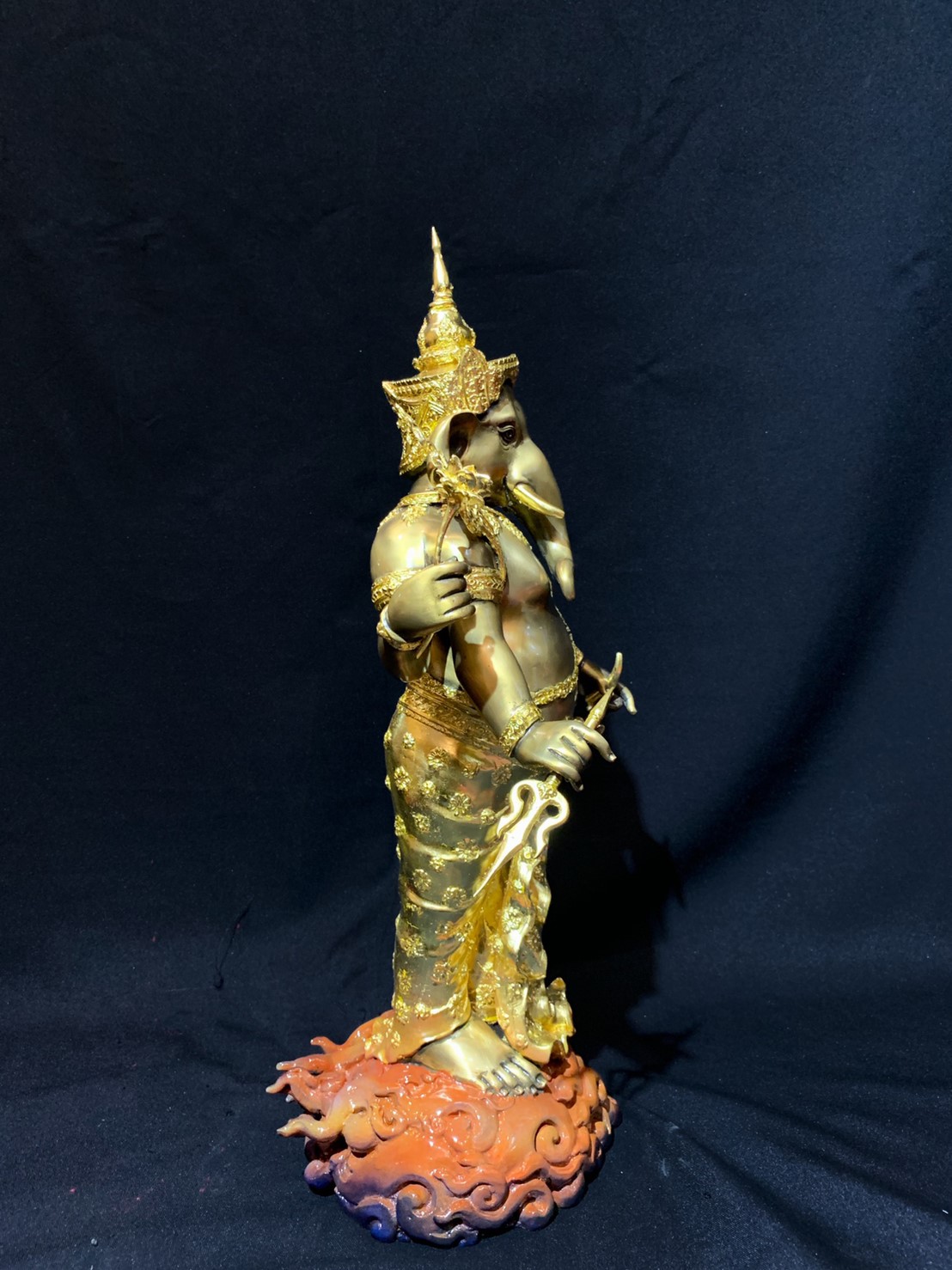 พระพิฆเนศ ปางเหนือเมฆ หน้าตัก 9 นิ้ว