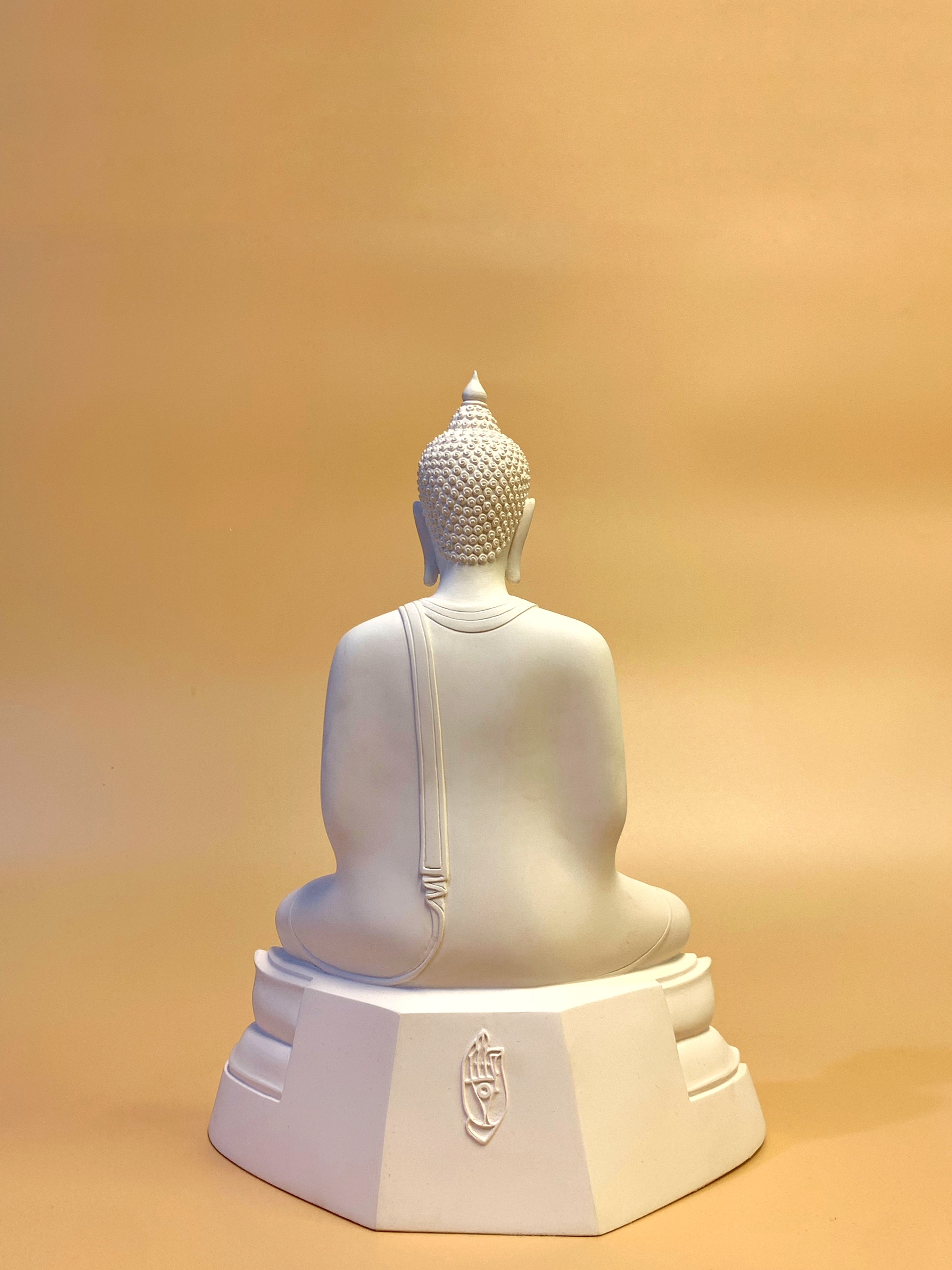 พระเสวยวิมุติสุข พระปางสมาธิ (รุ่นดอกไม้) หน้าตัก 7 นิ้ว