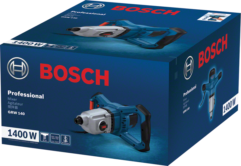 Bosch รุ่น GRW 140 เครื่องปั่นปูน ผสมสี