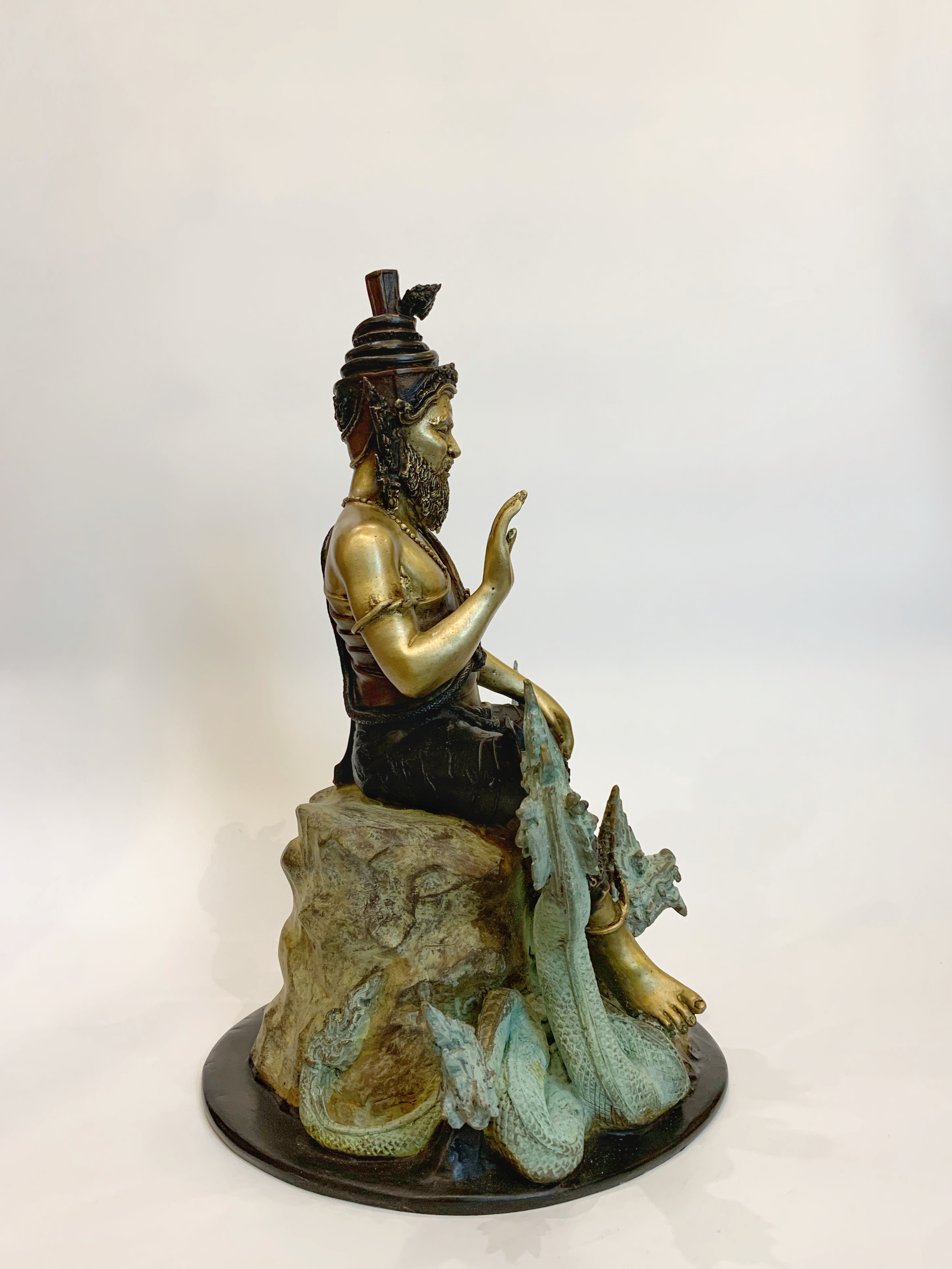 มุนีนาคราชเทวาธิบดี หน้าตัก 9 นิ้ว