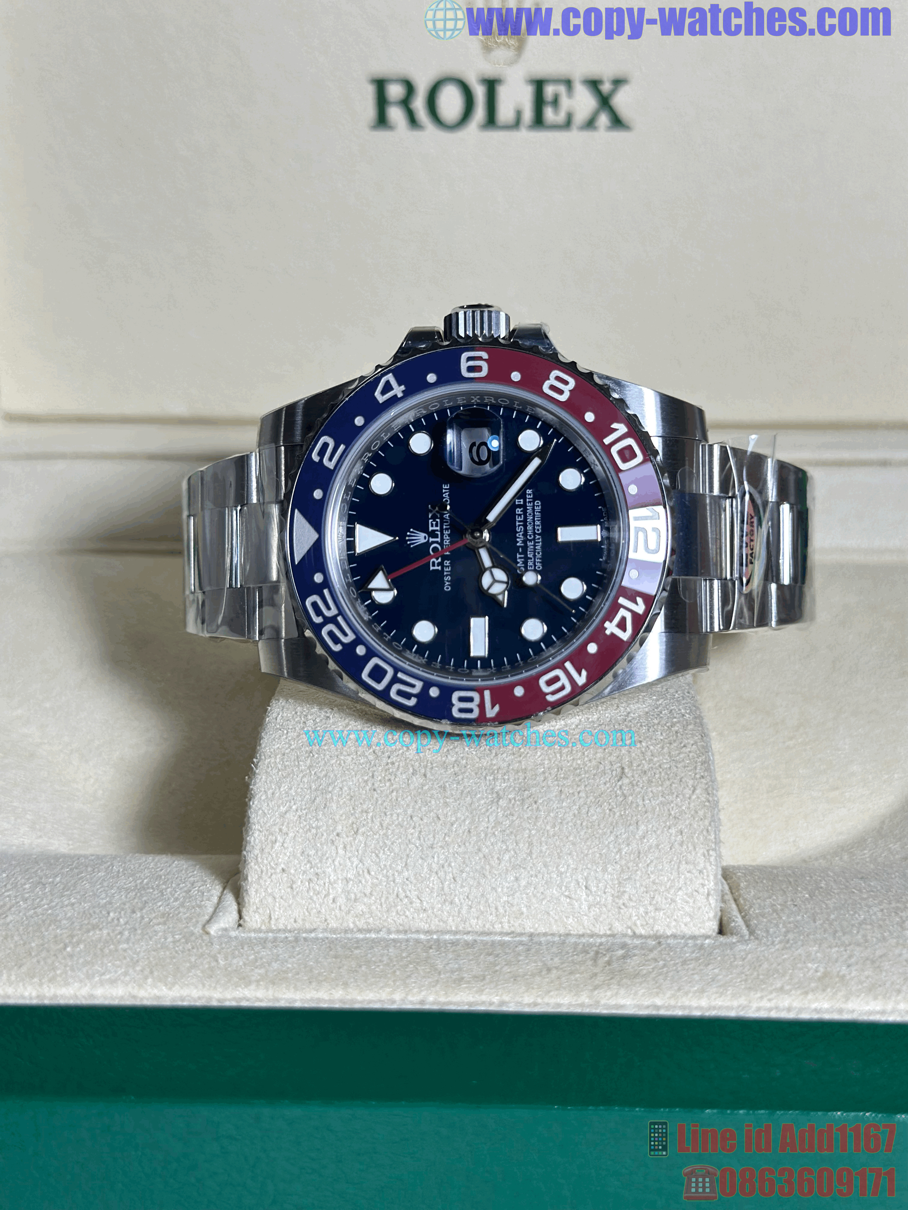Rolex GMT-Master2 M126719BLRO (EWE Factory)