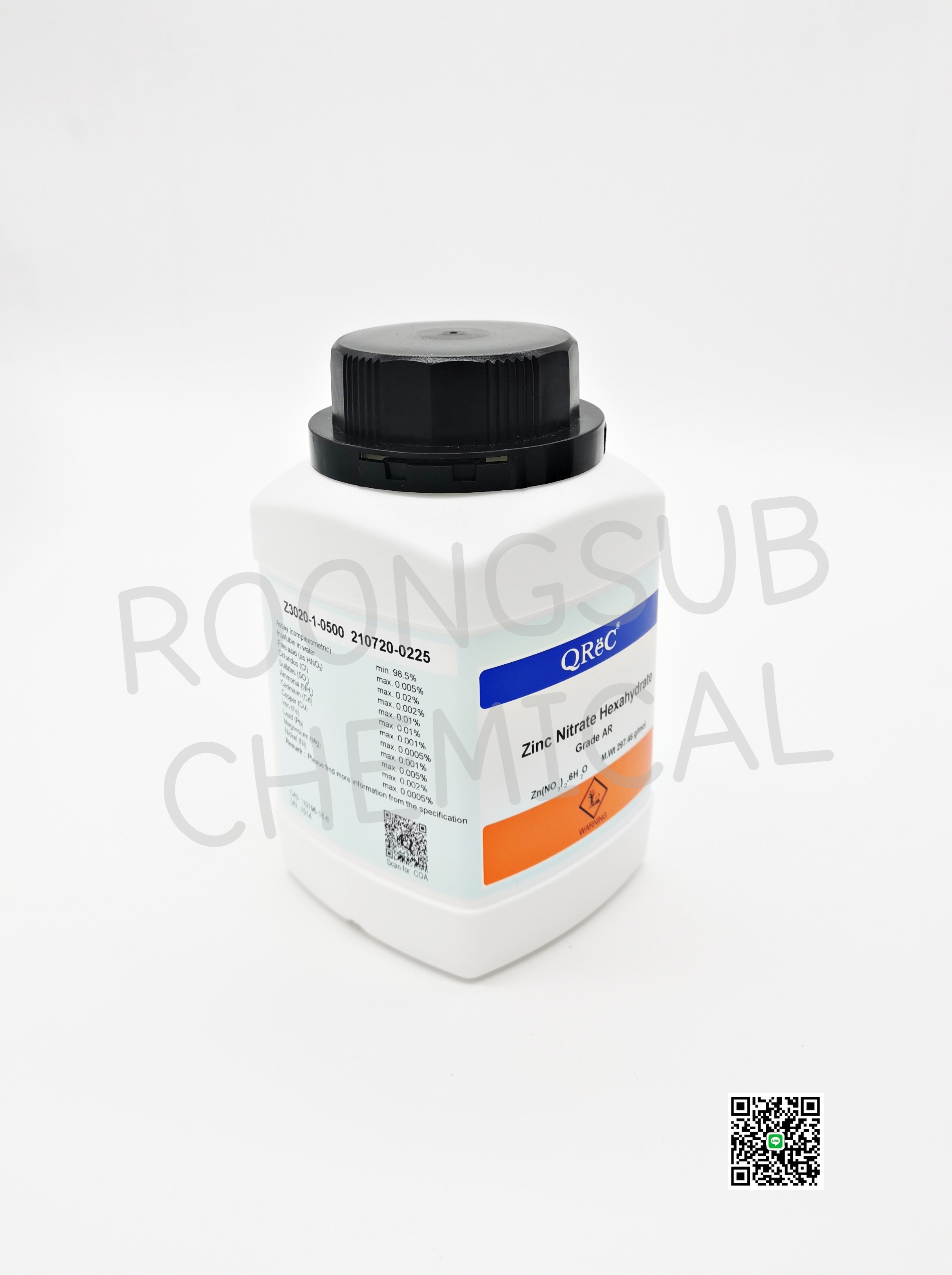 ZINC NITRATE HEXAHYDRATE AR.