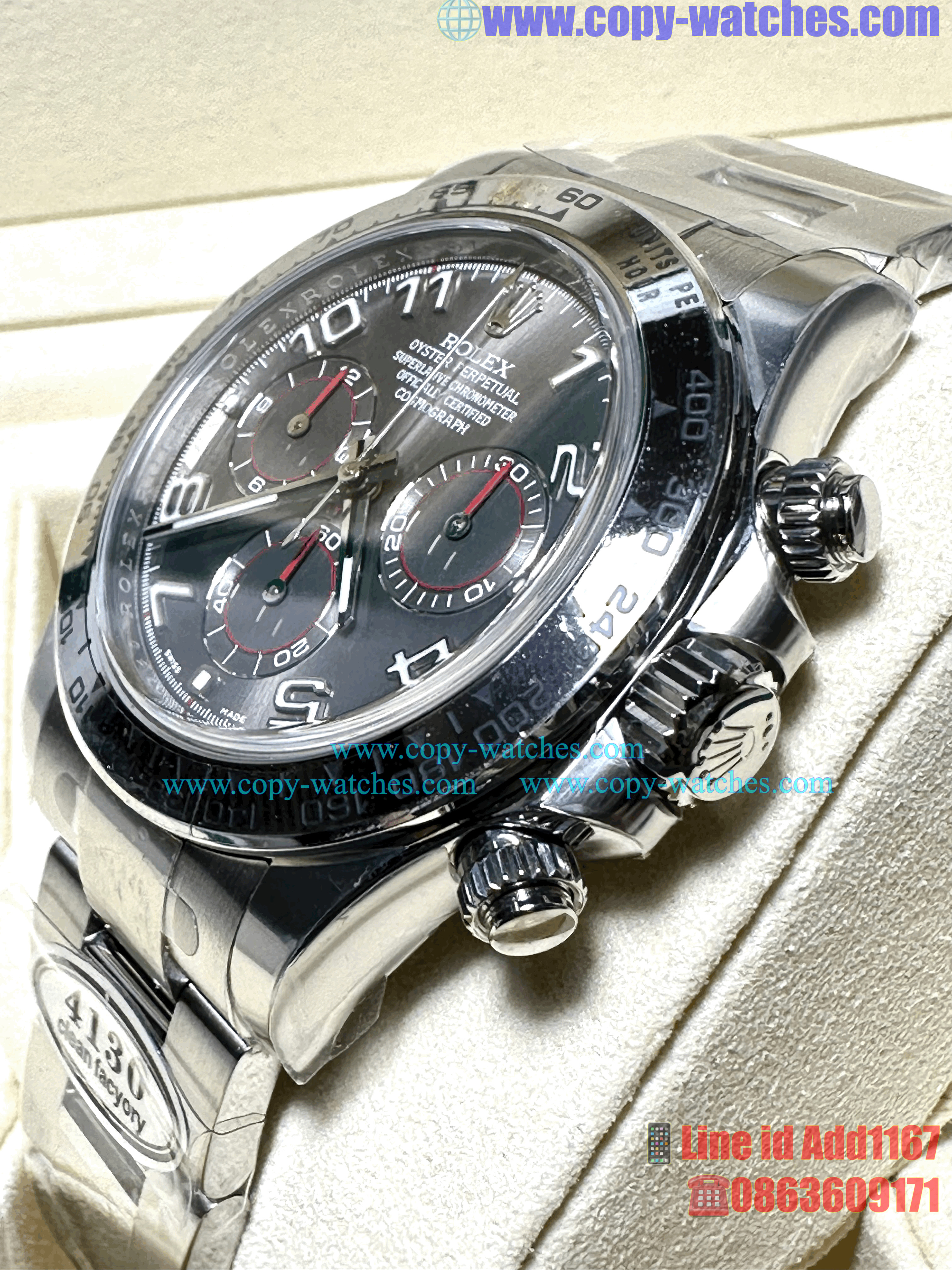 Rolex Daytona Gray Dial 116509 (Swiss Clean)