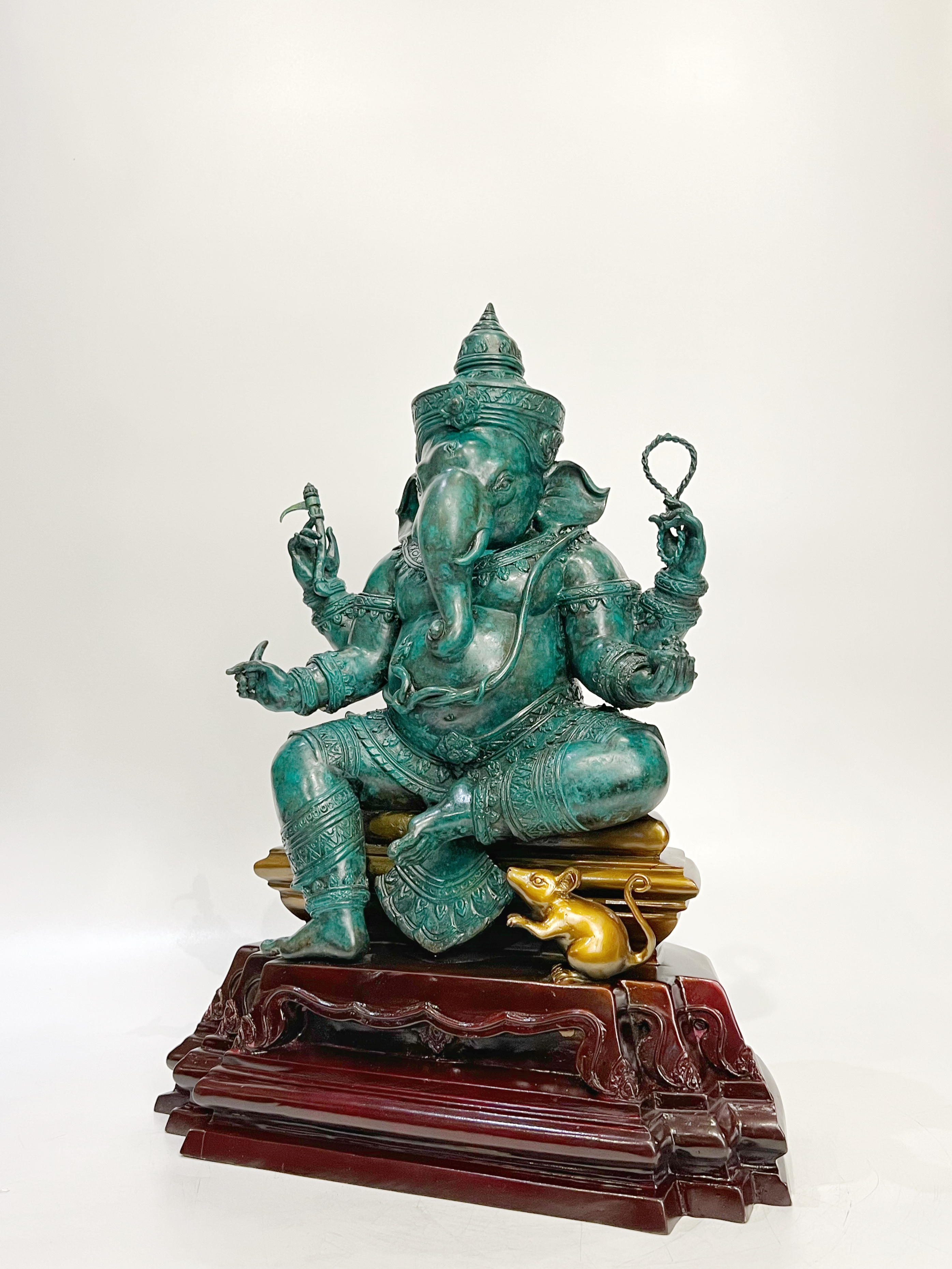 พระพิฆเนศ : พระสิทธิทากายะคณปติ หน้าตัก 9 นิ้ว (หมายเลข 9)