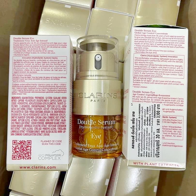 Clarins Double Serum Eye (With Box 20 ml.)