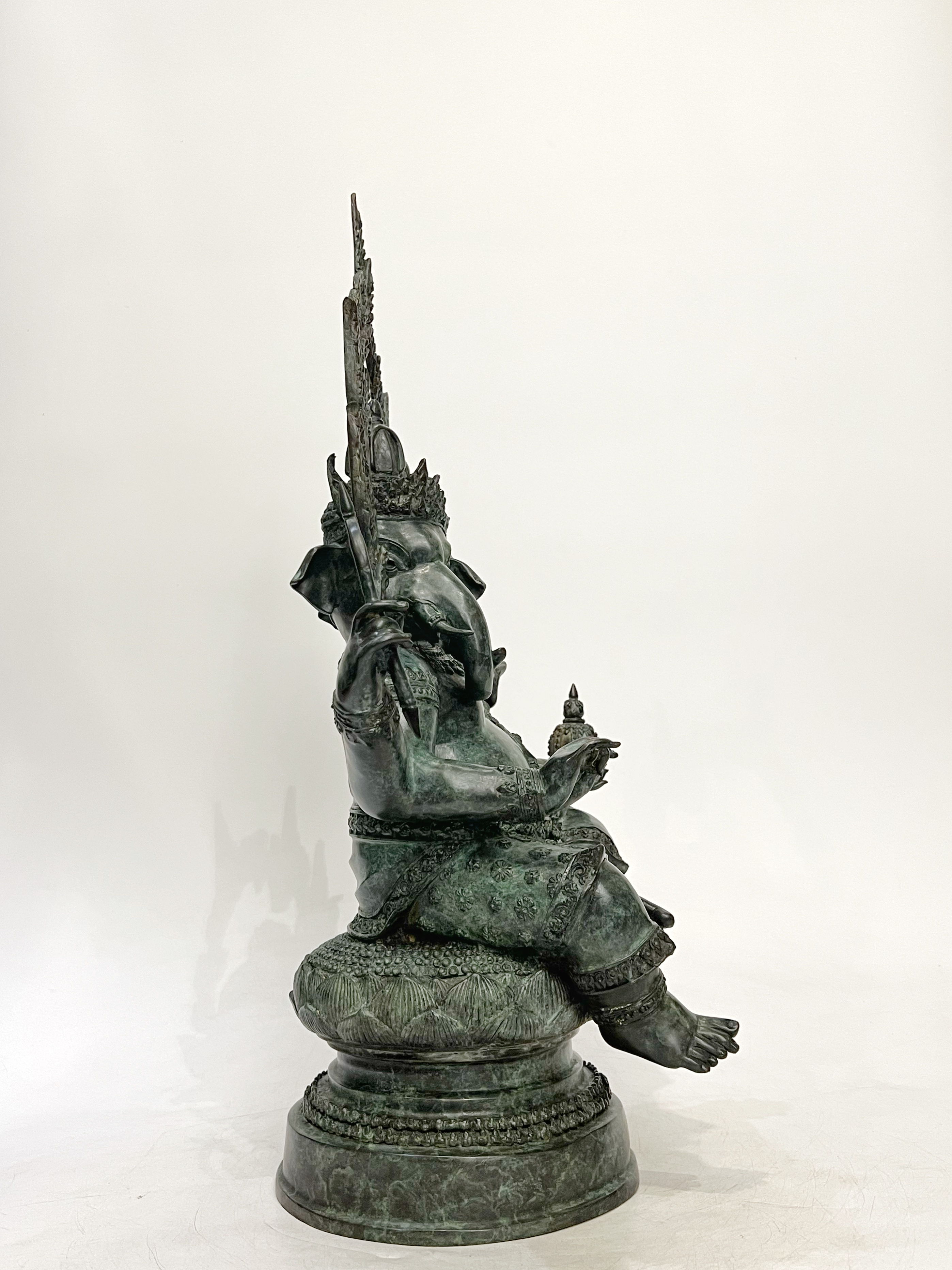 พระพิฆเนศ ปางทวิมุข หน้าตัก 9 นิ้ว