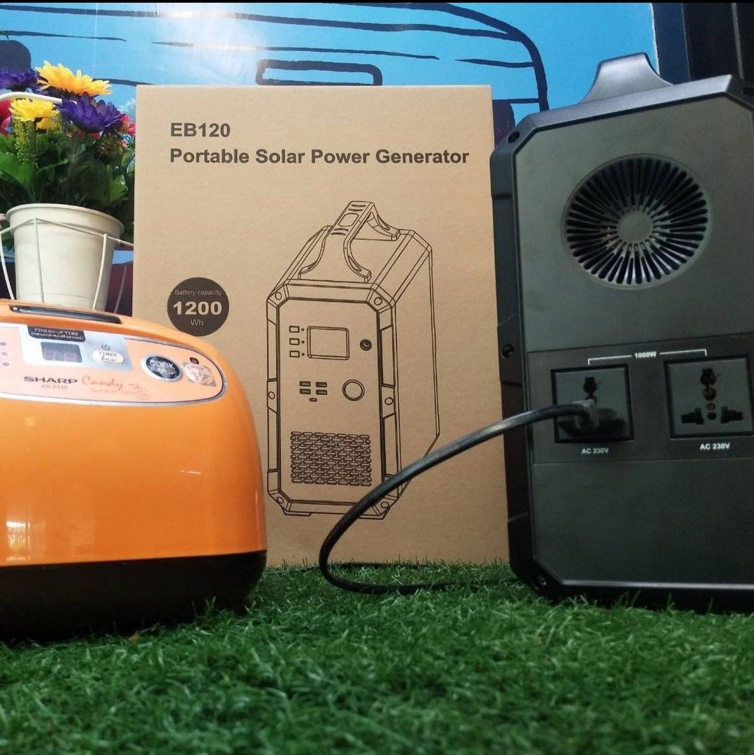 แบตเตอรี่สำรองอเนกประสงค์ POWER STATION MAXOAK PS8B / EB120 300000 mAh/1200 Wh