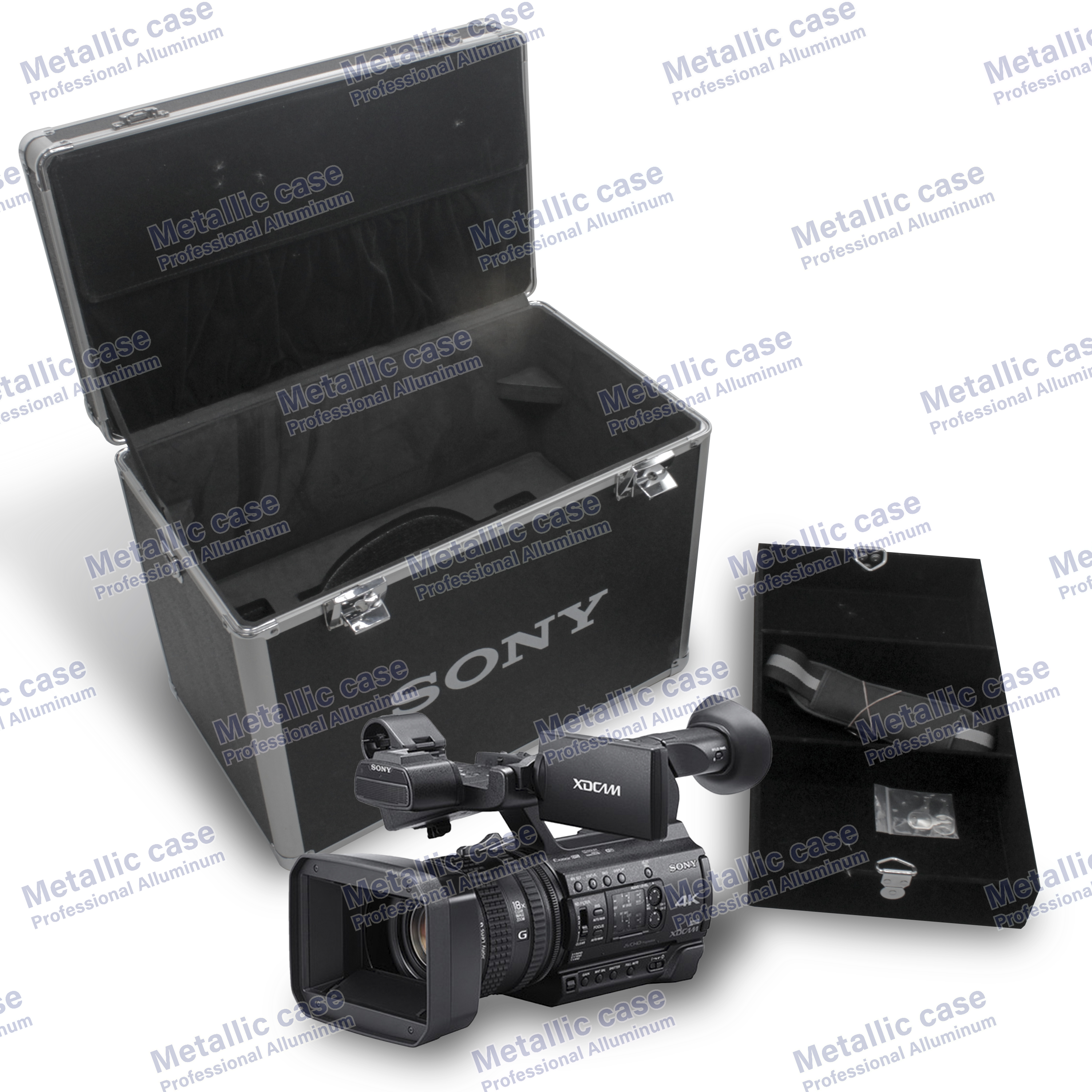 metalliccase8119-05-6401-Sony PXW Z150 + Betterry (44.5x26.5x35 T1C1H8K6P2)