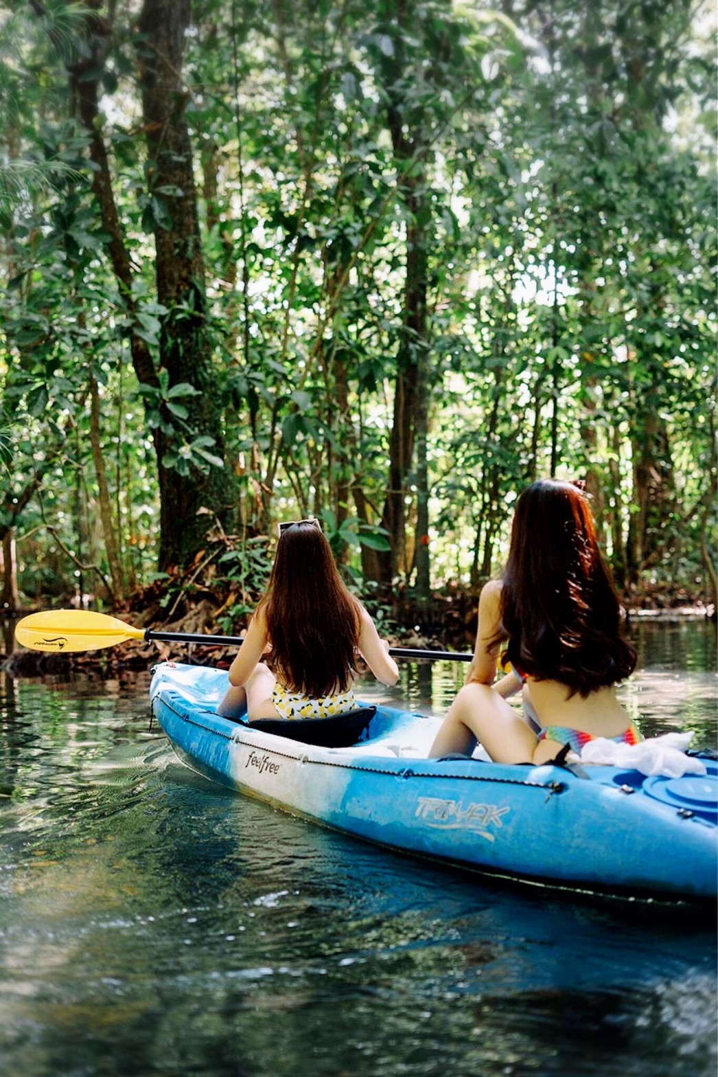 อันดับ 1 เที่ยวกระบี่ คลองหรูด คลองน้ำใส พายเรือคายัค ครึ่งวัน หนองทะเล อ่าวนาง กระบี่