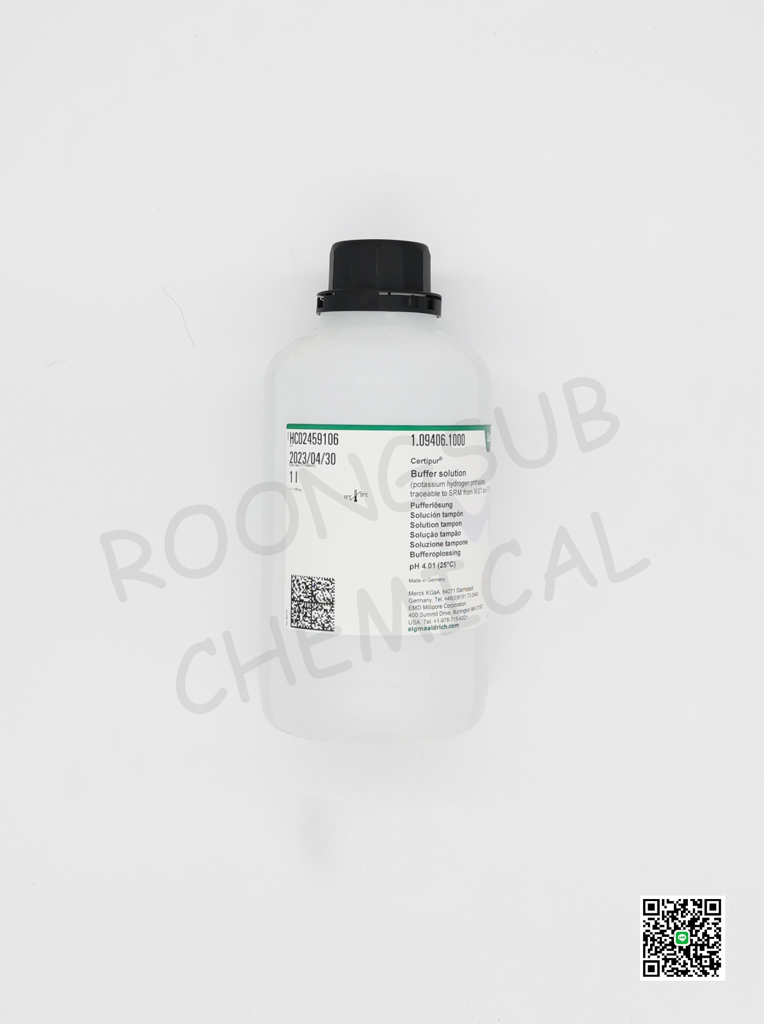 BUFFER SOLUTION PH 4.01 TRACEABLE