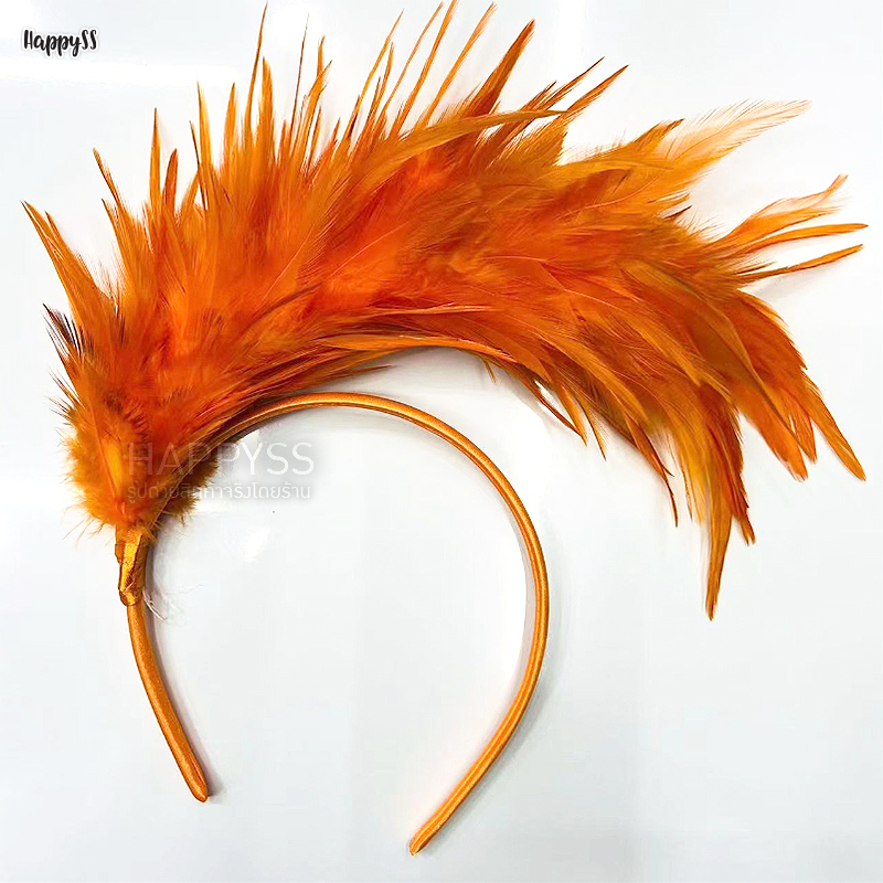 ที่คาดผม ขนนก ที่คาดผมสีรุ้ง หลากสี🏍️💨ส่งไวจาก กทม.