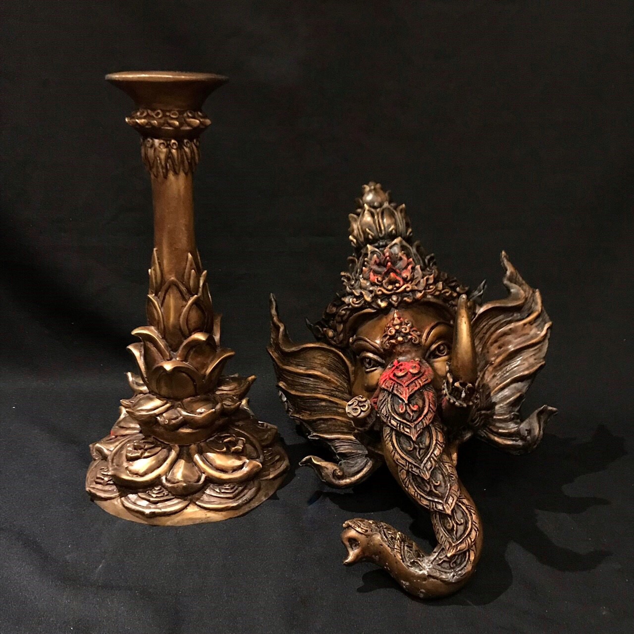 เศียรพระพิฆเนศ รุ่นมหาศิวะคเณศ (ด้านหลังพระพักตร์พระศิวะ)