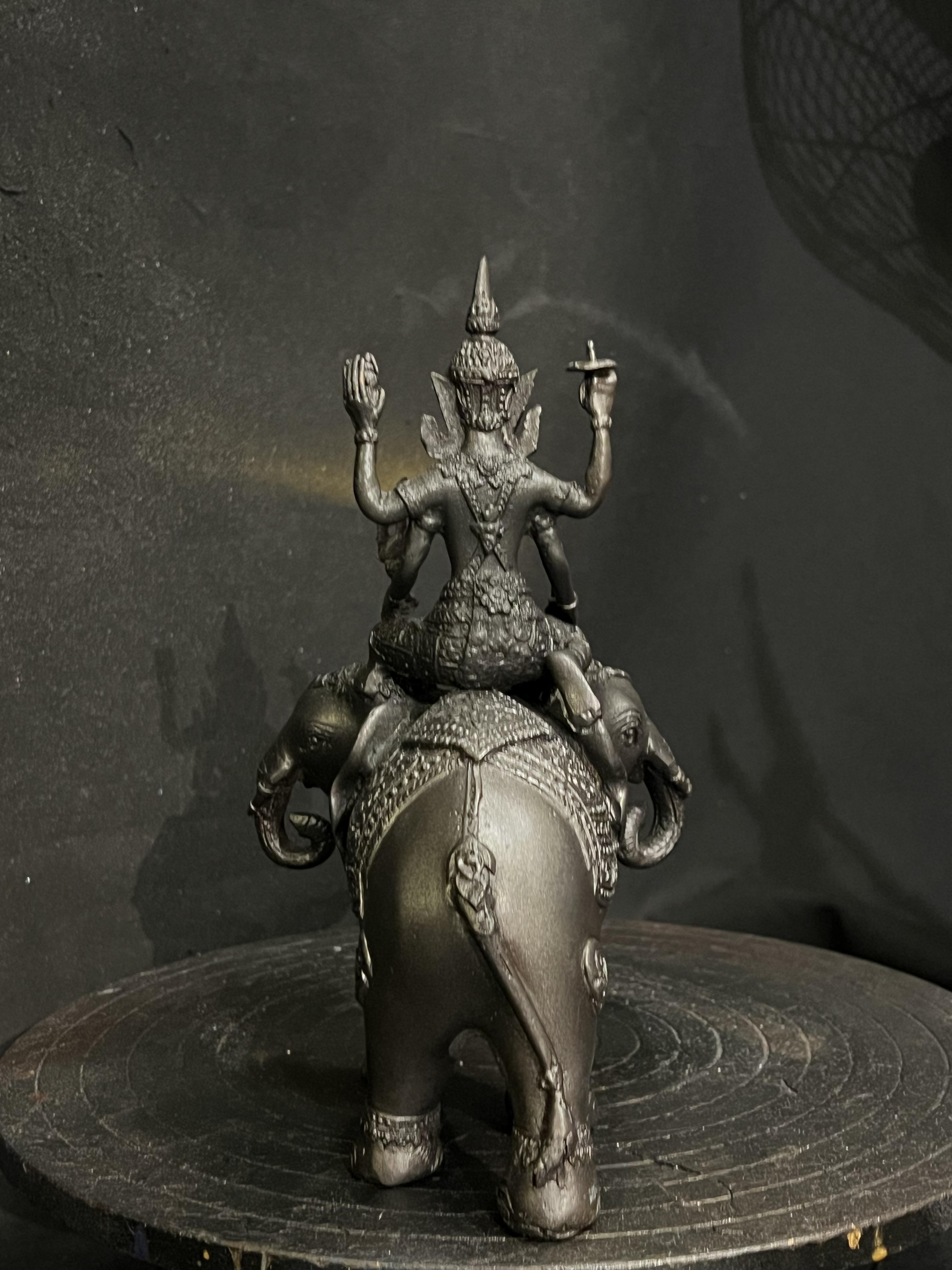 พระอินทร์ทรงช้างเอราวัณ สูง 9 นิ้ว