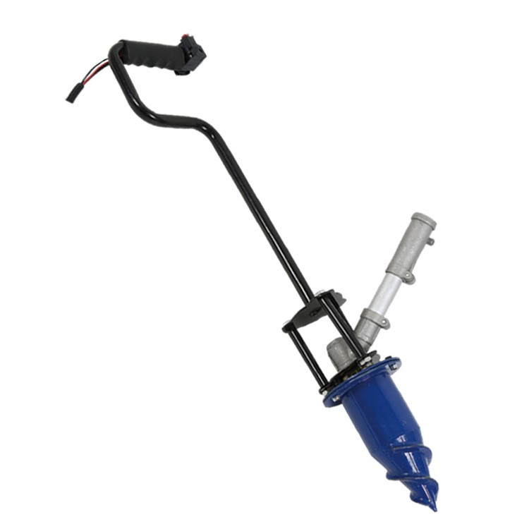 หัวเจาะดิน ดอกสว่านเจาะดิน(สำหรับเจาะดินอ่อน-แข็ง)+ด้ามจับ+หัวเกียร์ สำหรับเครื่องตัดหญ้าข้ออ่อน