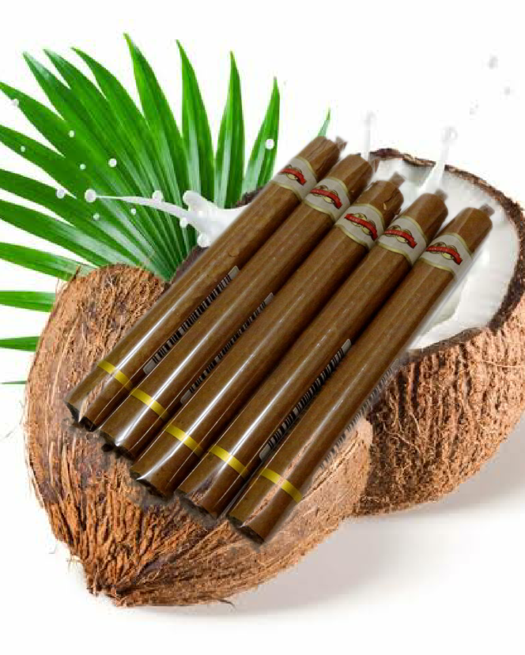 ซิการ์ handelsgold(รสมะพร้าว🌴) (ไม่ต้องตัด)