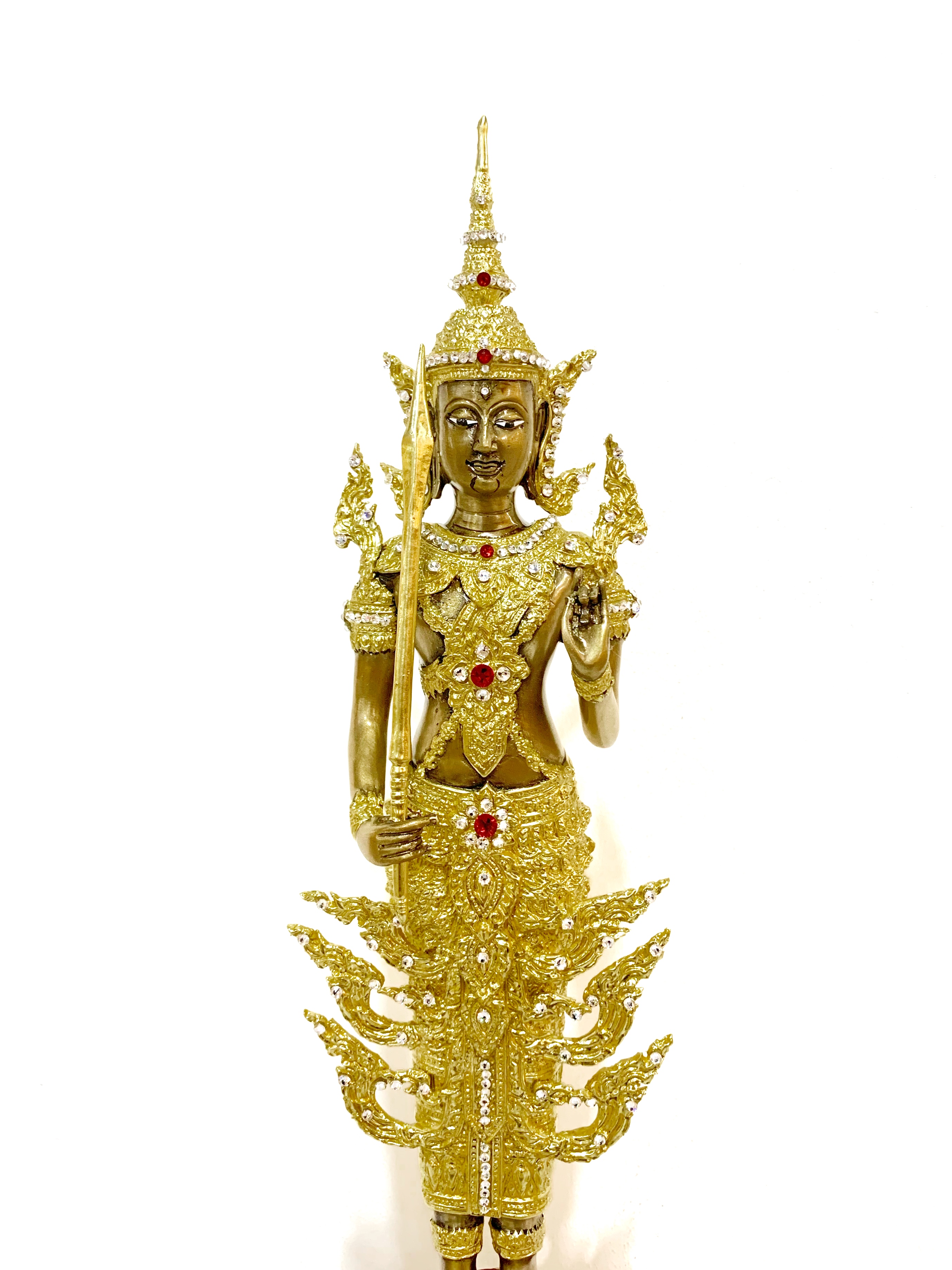 พระสยามเทวาธิราช พระคลังมหาสมบัติ ทรงเครื่องจักพรรดิ์ หน้าตัก 5 นิ้ว