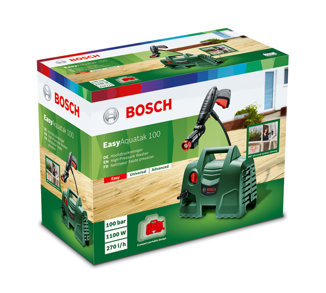 Bosch รุ่น EasyAquatak 100 เครื่องฉีดน้ำแรงดันสูง