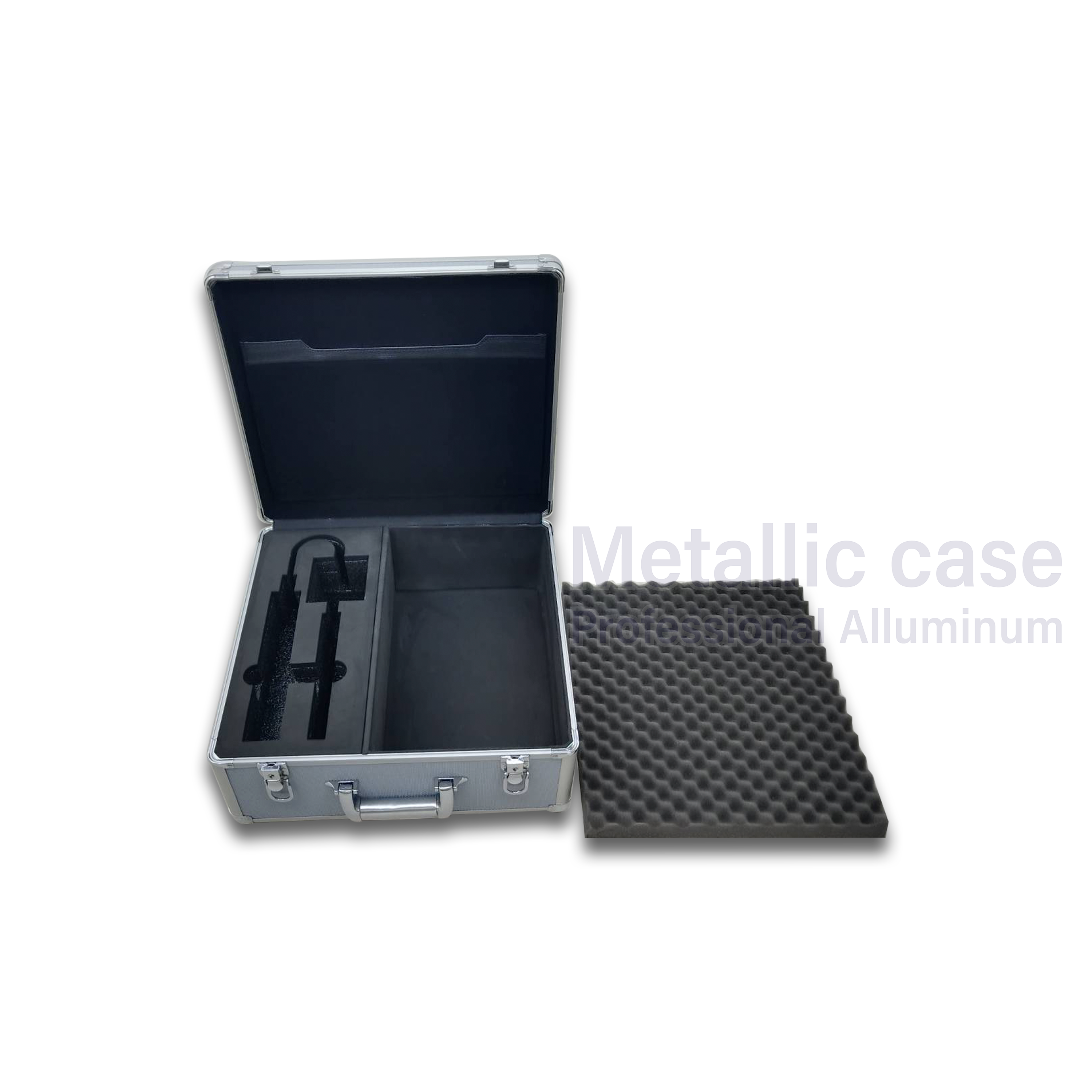 metalliccase9690-10-6804 / Sundoo-sh-lk v.2 ผิวABSสีเงิน (41.5x37.5x19.5 T1C4H1K1P2)